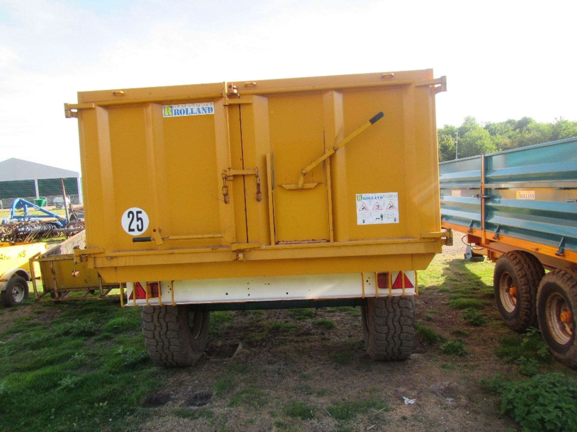 2003 Rolland BM80 Single Axle Barn Doors Trailer. Ser. No. 1734 - Image 3 of 7