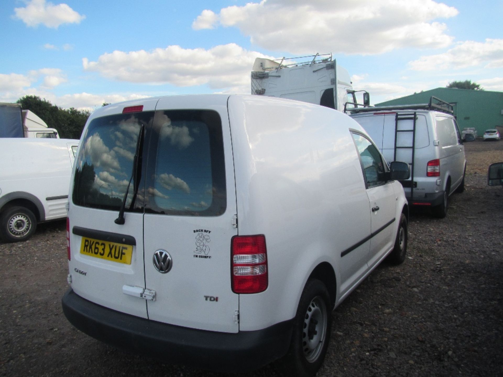 2013 VW Caddy C20 Startline TDI 5 Speed Manual Panel Van. Registration Documents will be supplied. - Image 4 of 5