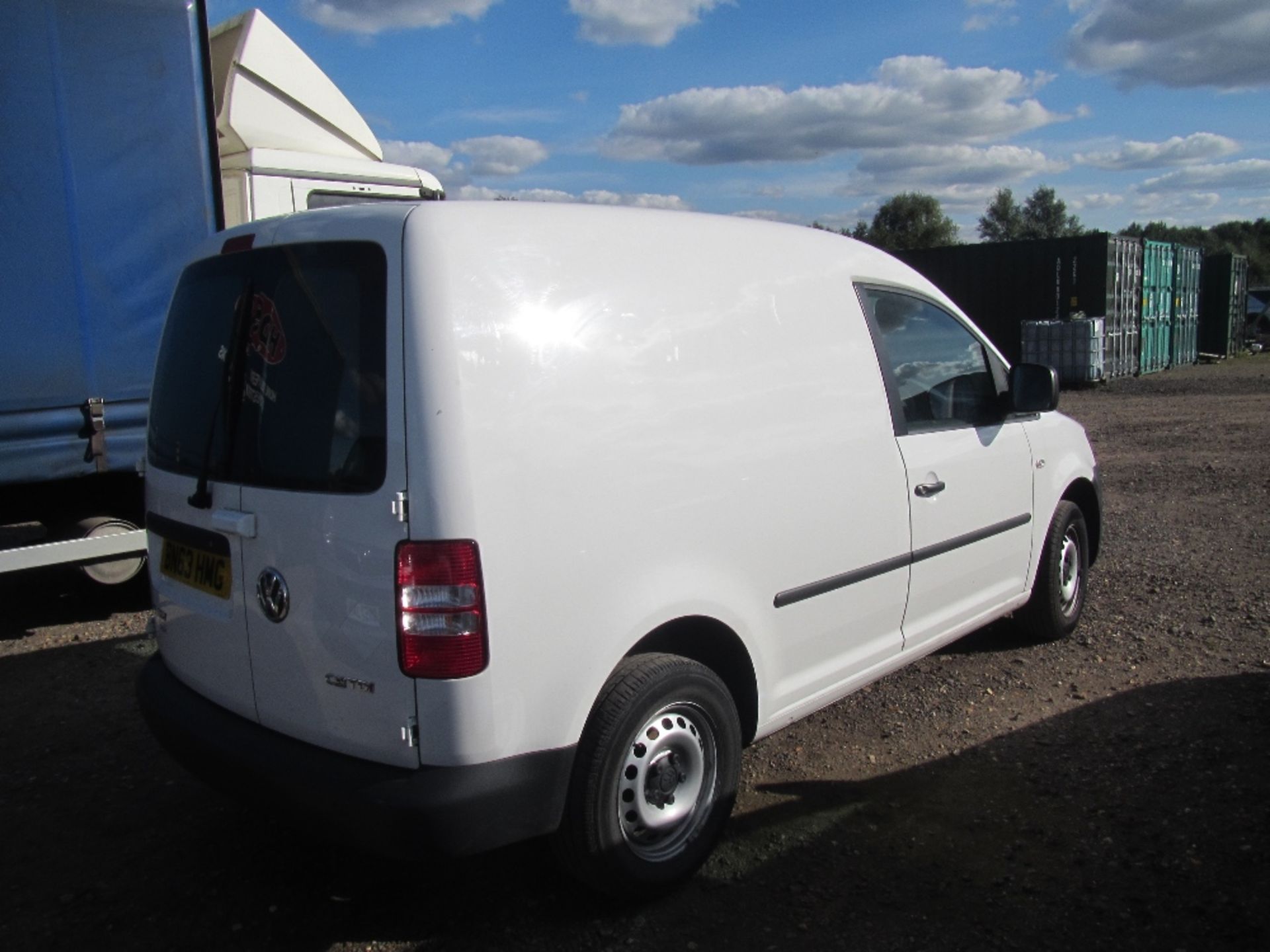 2013 VW Caddy C20 102 TDI Startline 5 Speed Manual Diesel Panel Van. Registration Documents will - Image 4 of 4