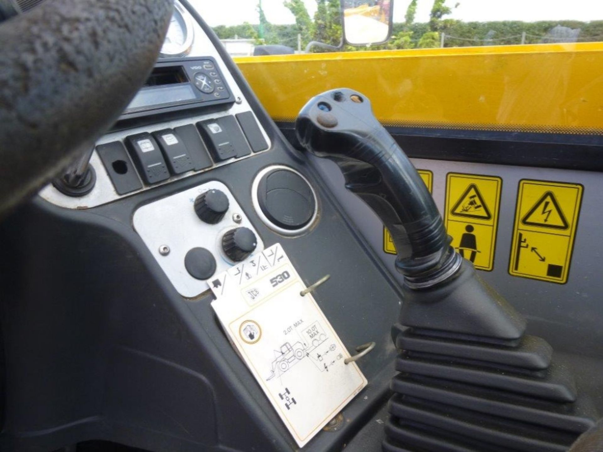 2005 JCB 530/70 Turbo Telehandler, Joystick, Air Con, Front Service Pallet Tines - Image 15 of 17