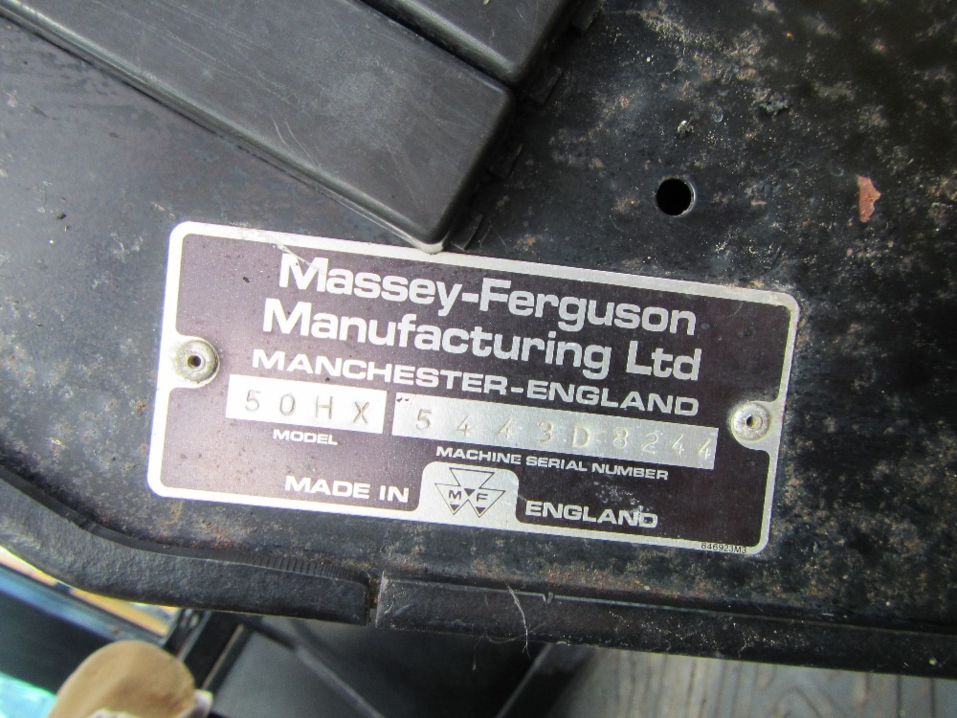 1989 Massey Ferguson 50HX 4wd 4 in 3 Extra Dig Digger Loader Reg. No. F904 FCC - Image 3 of 4