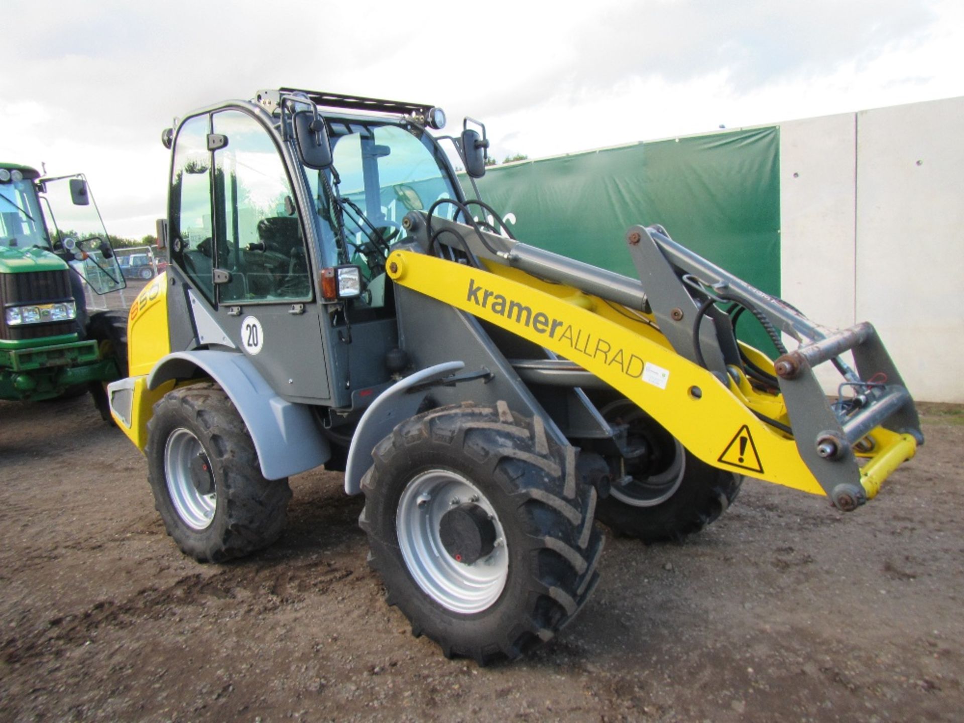 Kramer 850 Loader. Reg. NO. PE63 OCL - Image 3 of 14