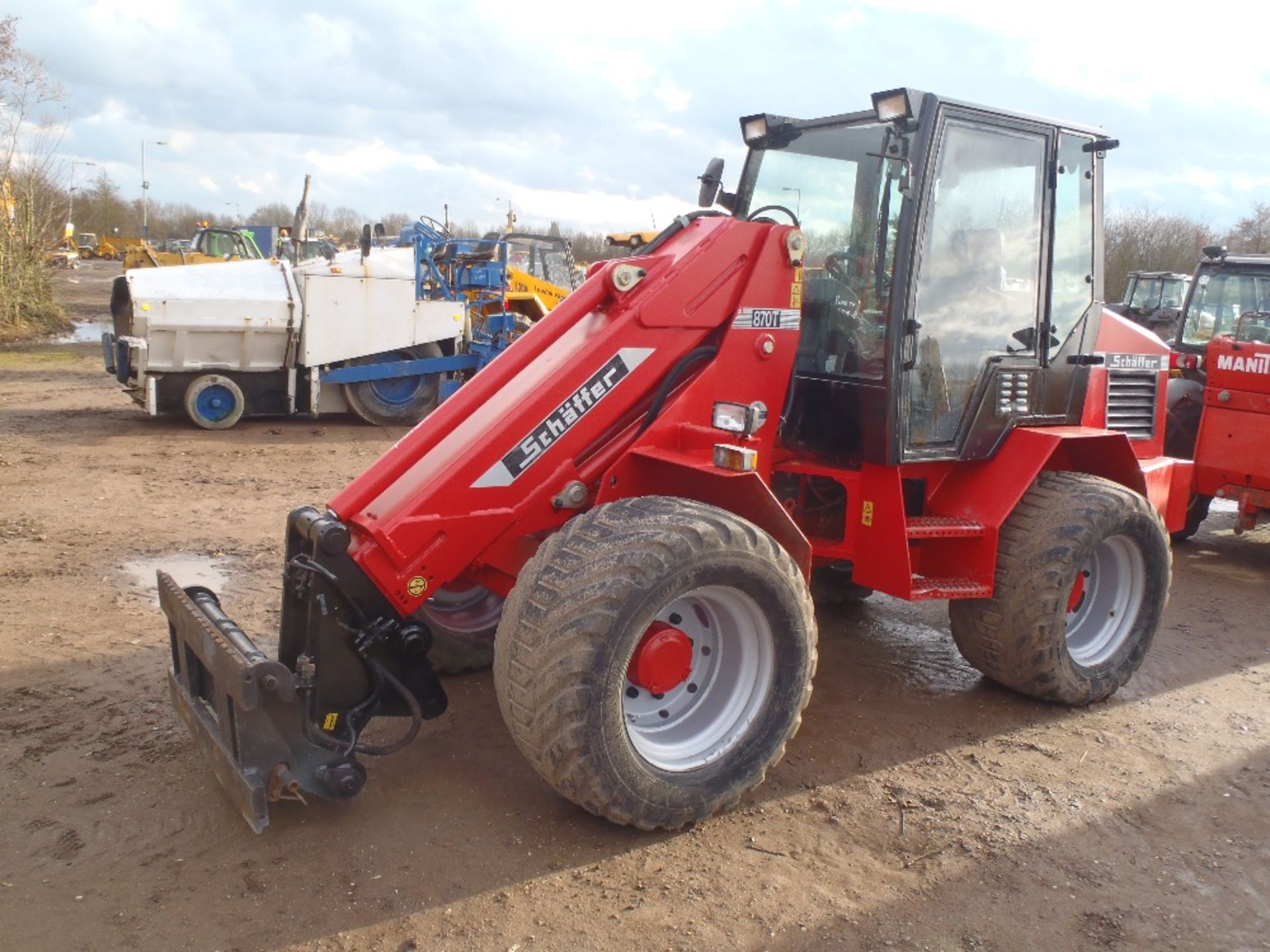 Schaffer 870T Telehandler Ser. No. 91300049