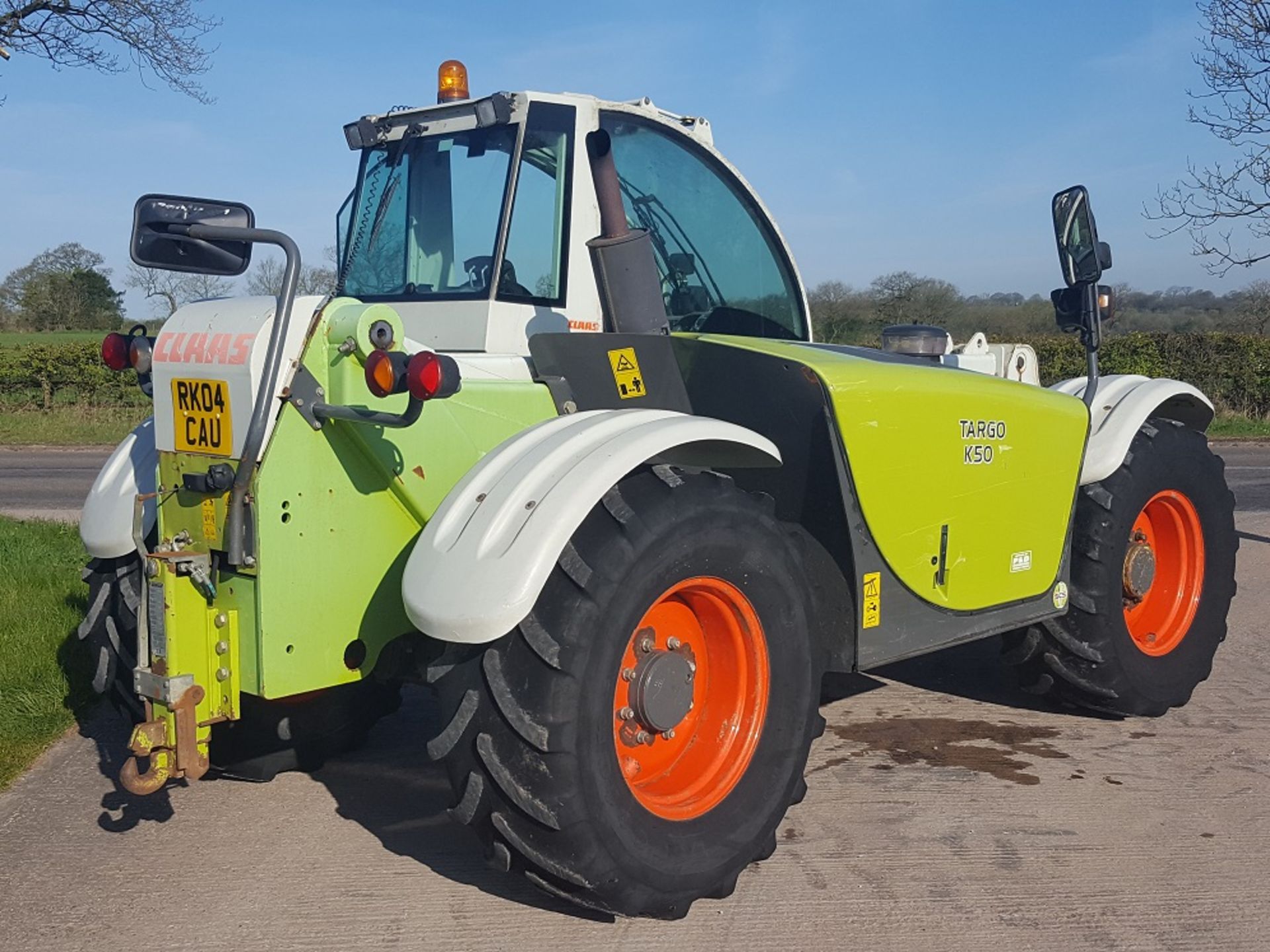 2004 Claas Targo K50 Telescopic Handler. Reg. No. RK04 CAU - Image 4 of 7