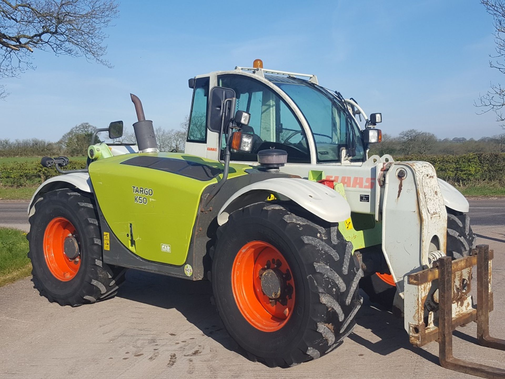 2004 Claas Targo K50 Telescopic Handler. Reg. No. RK04 CAU - Image 2 of 7