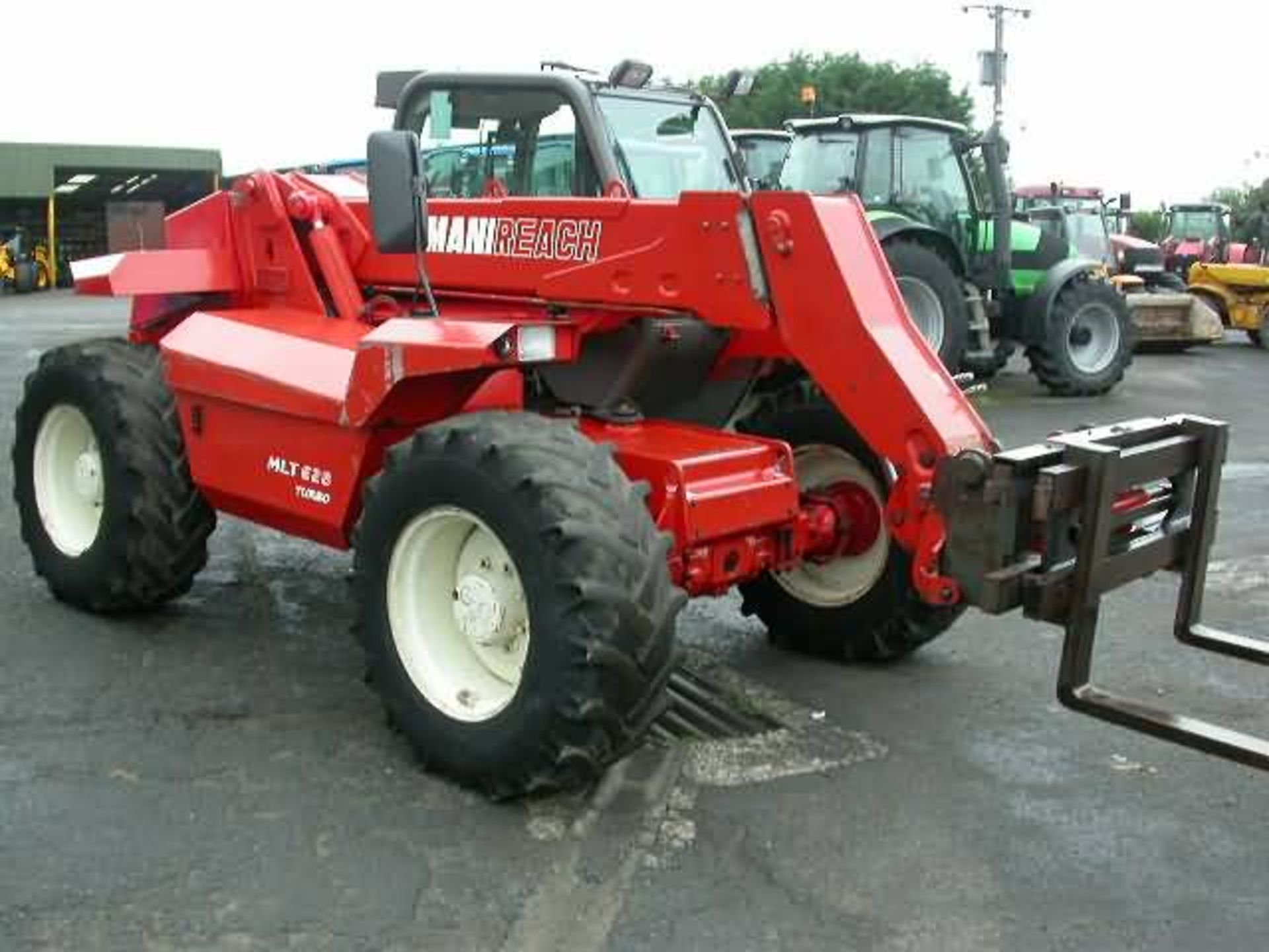 1998 Manitou 628 Turbo with Pick Up Hitch