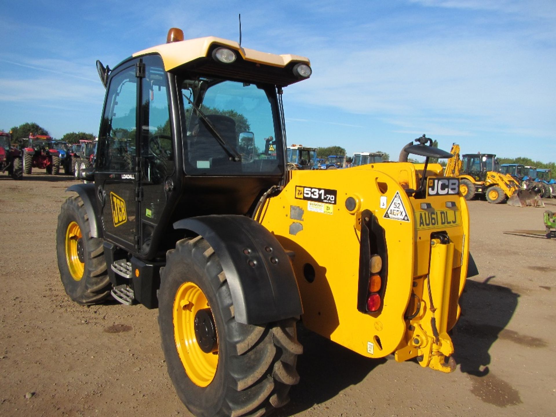 JCB 531-70 Agri Plus Reg. No. AU61 DLJ - Image 5 of 5