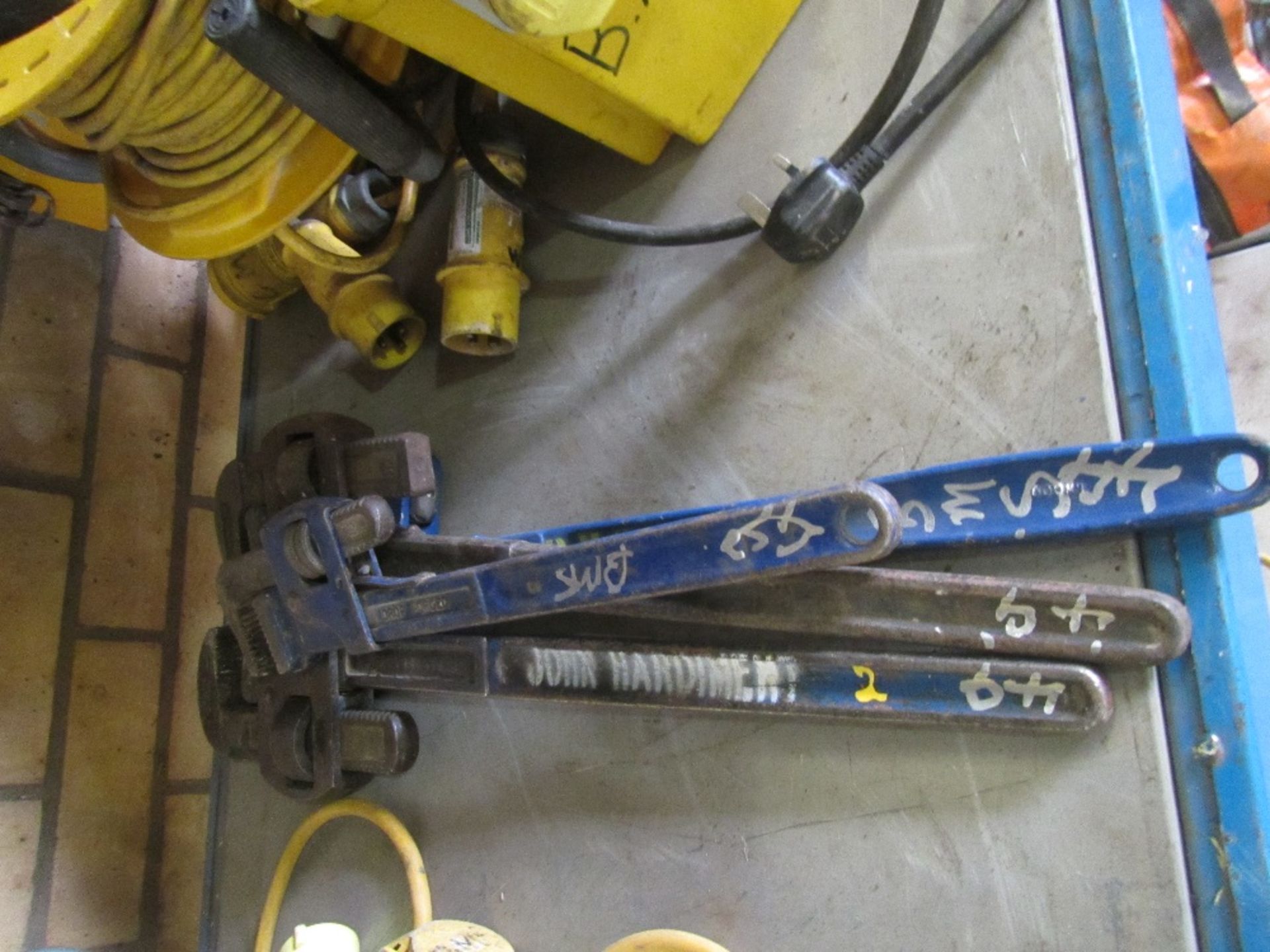 4no. Stillson Wrenches UNRESERVED LOT