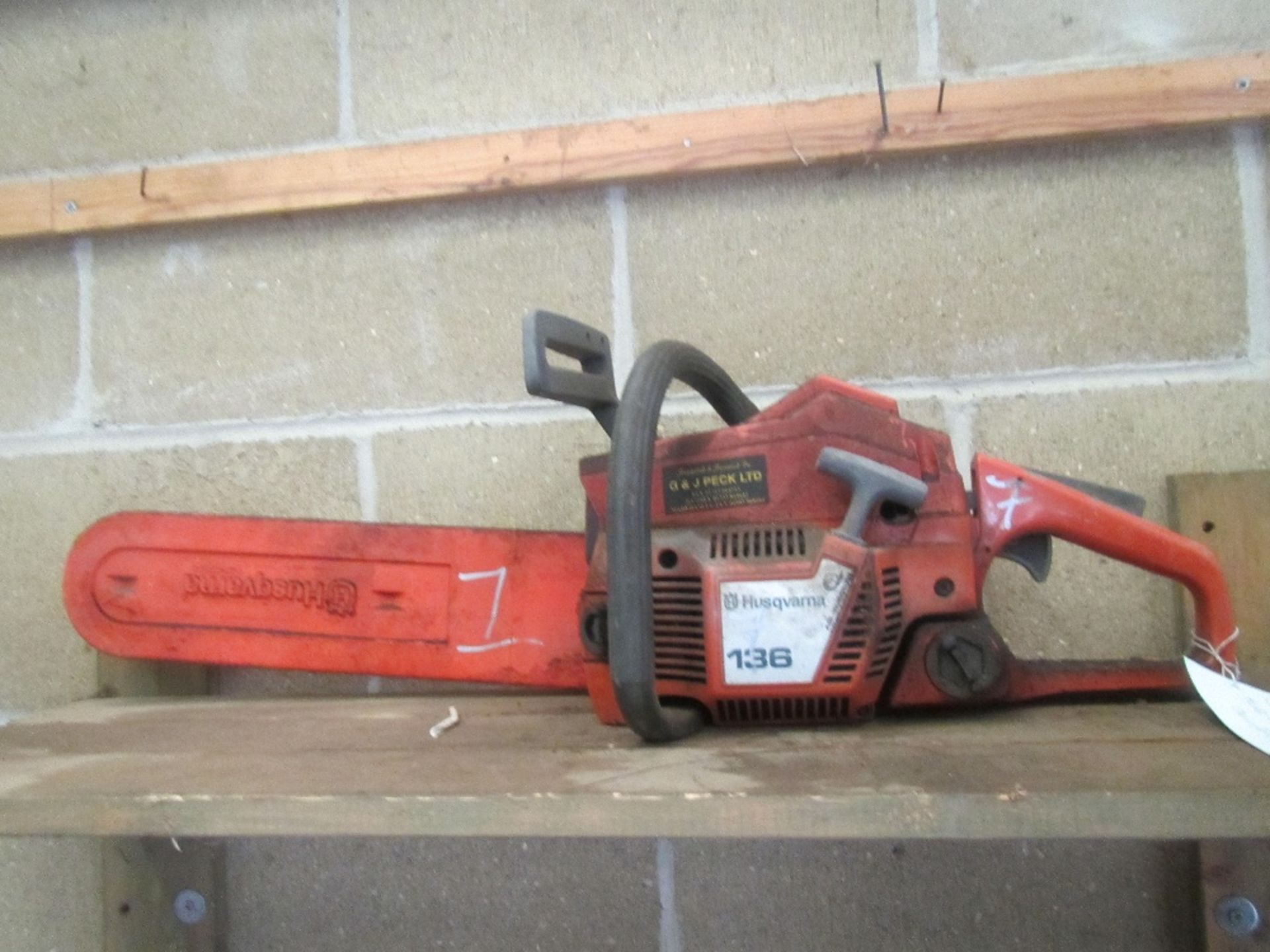 Husqvarna Chainsaw. UNRESERVED LOT