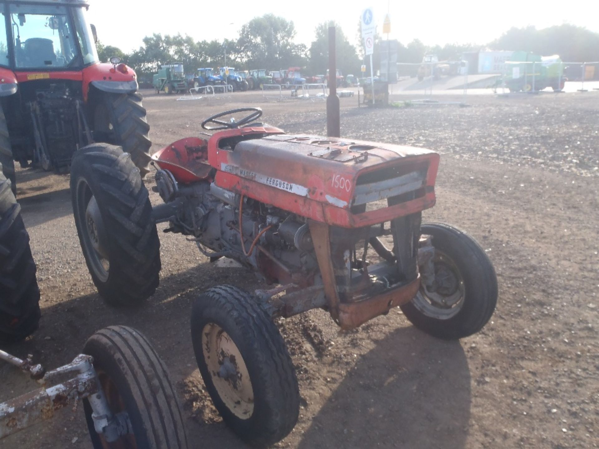 Massey Ferguson 135 Tractor with Long PTO Ser. No. 490675 - Image 3 of 8