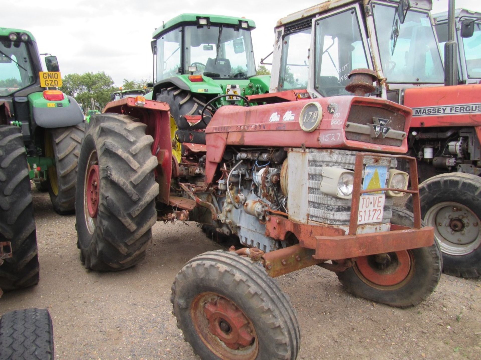 Massey Ferguson 178 Tractor. Ser. No. 43962 - Image 2 of 4