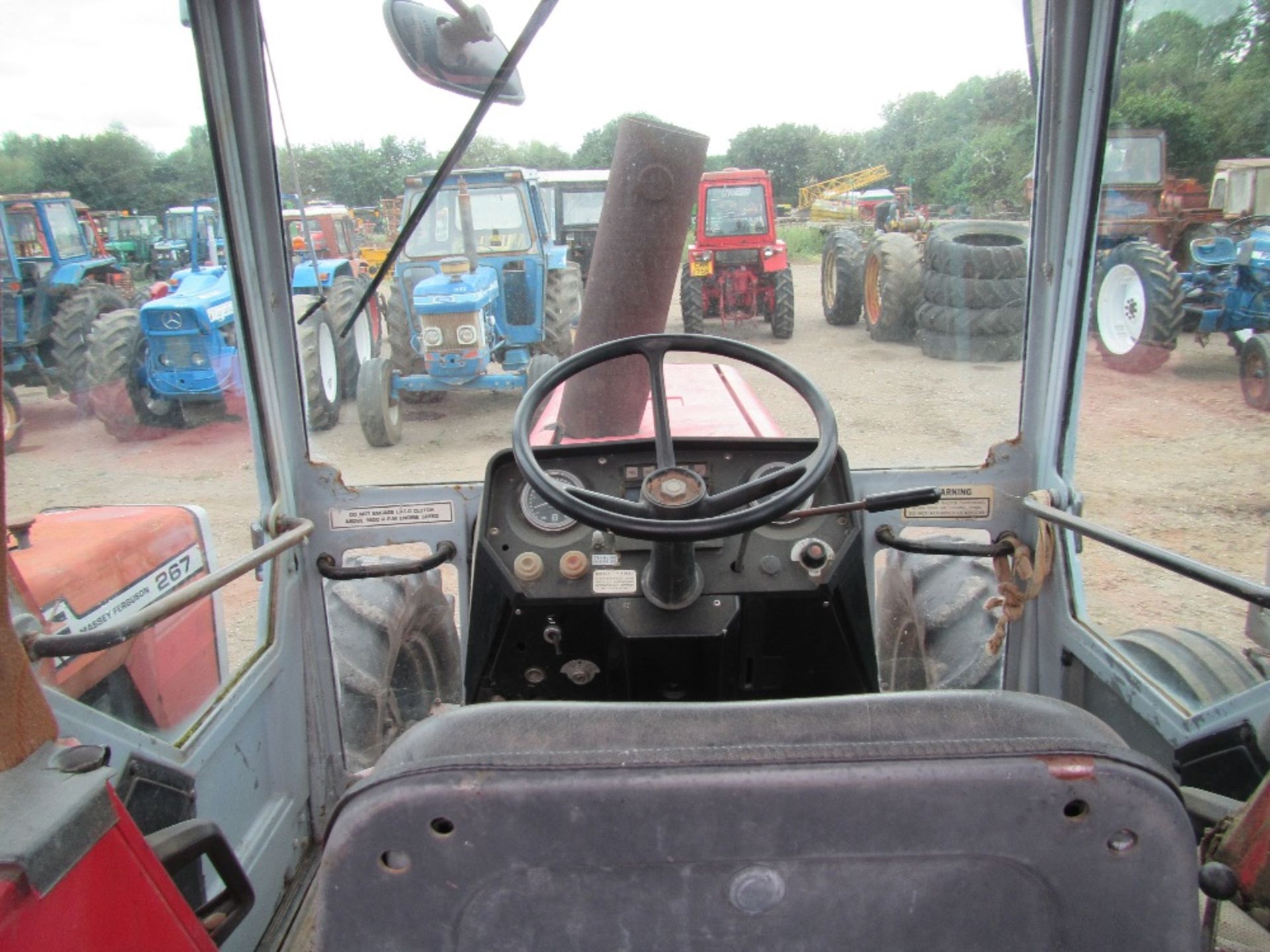 Massey Ferguson 698 4wd Tractor. Ser. No. S296012 - Image 5 of 5