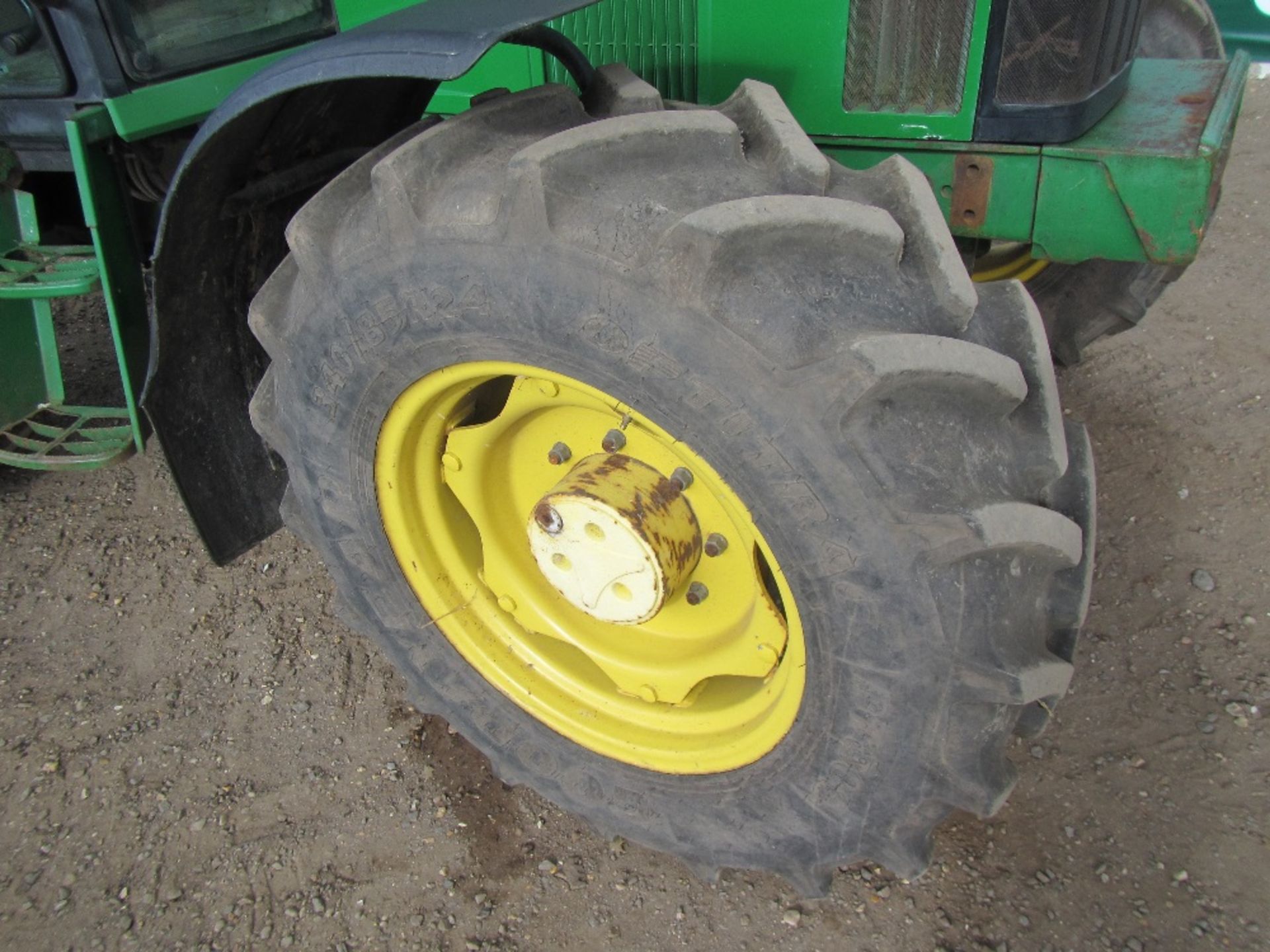 2000 John Deere 6010 4wd Tractor with Air Con & Creeper Gear. From Veg Rig. 4542 hrs. Reg No X153 - Image 4 of 17