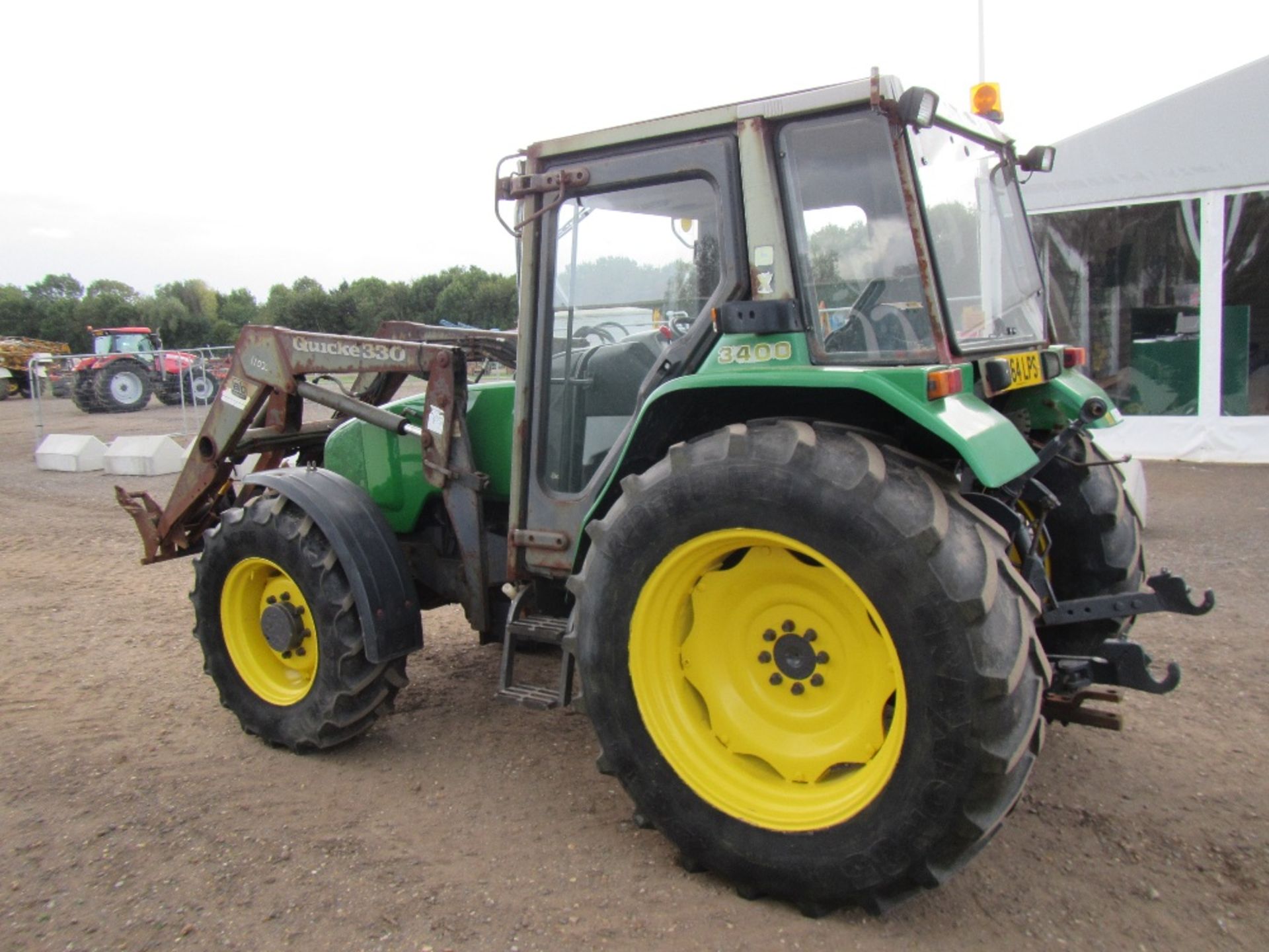 John Deere 3400X Tractor with Quicke 330 Loader. No V5 Reg. No. P364 LPS - Image 10 of 16