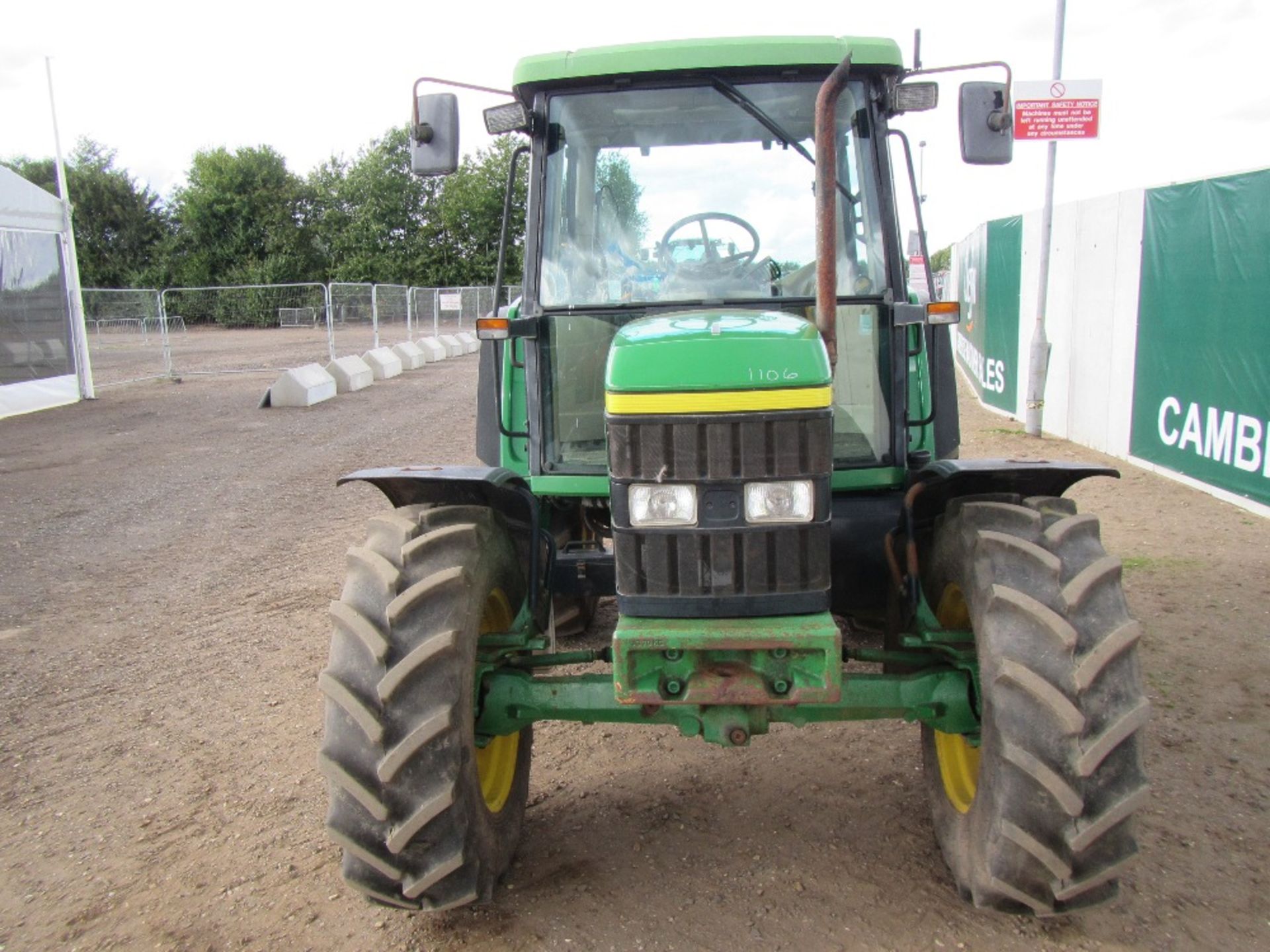 2000 John Deere 6010 4wd Tractor with Air Con & Creeper Gear. From Veg Rig. 4542 hrs. Reg No X153 - Image 2 of 17