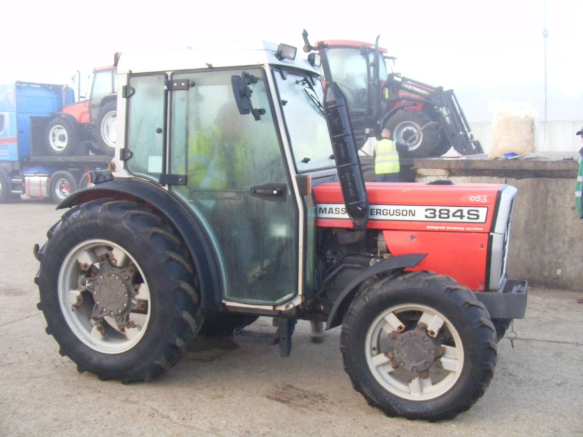 Massey Ferguson 384S 4wd Tractor Reg. No. L190 TSP - Image 3 of 6