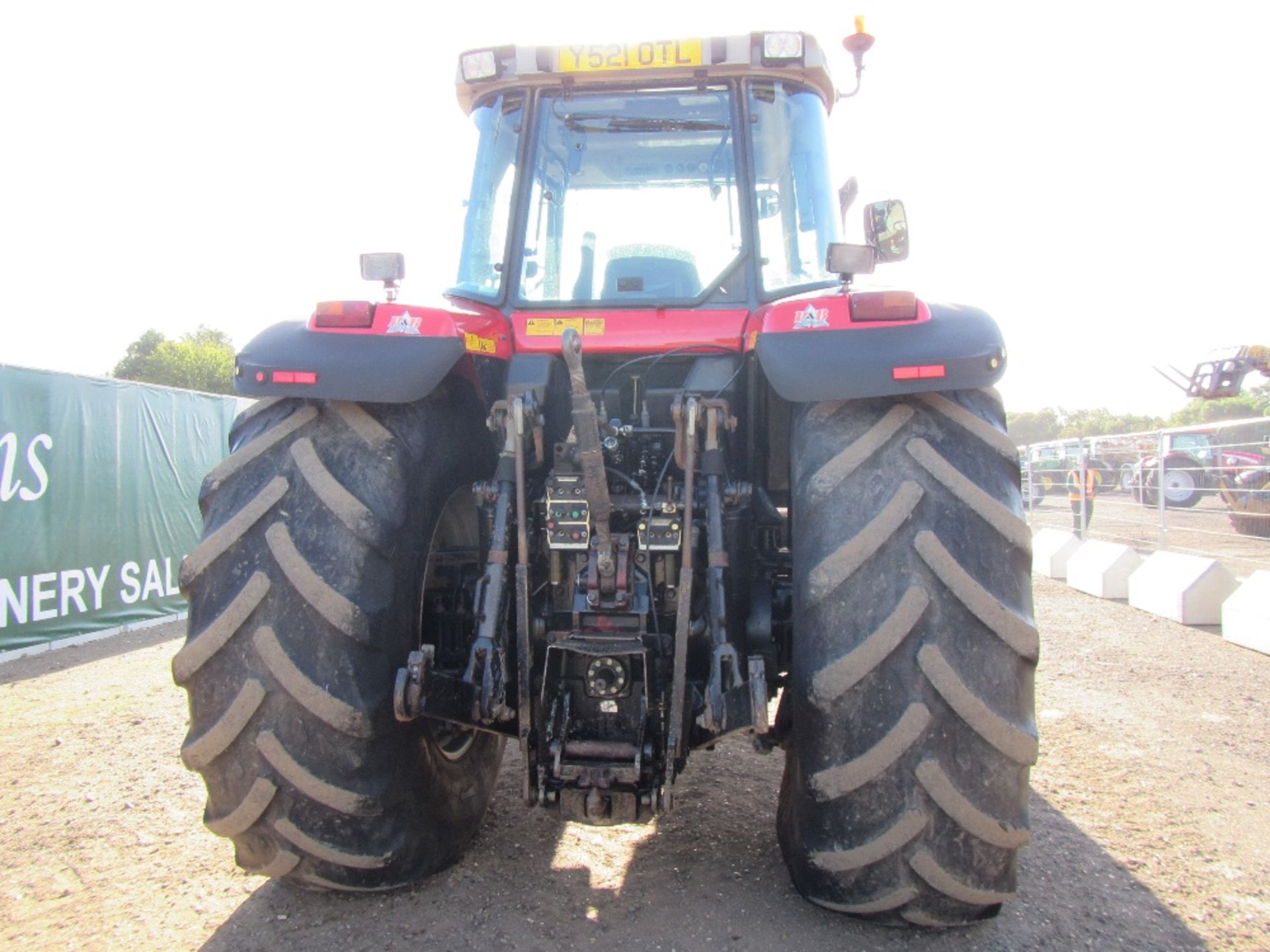 2001 Massey Ferguson 8280 Tractor with Air Con & Pick Up Hitch Reg No Y521 OJL Ser No K179035 - Image 6 of 16