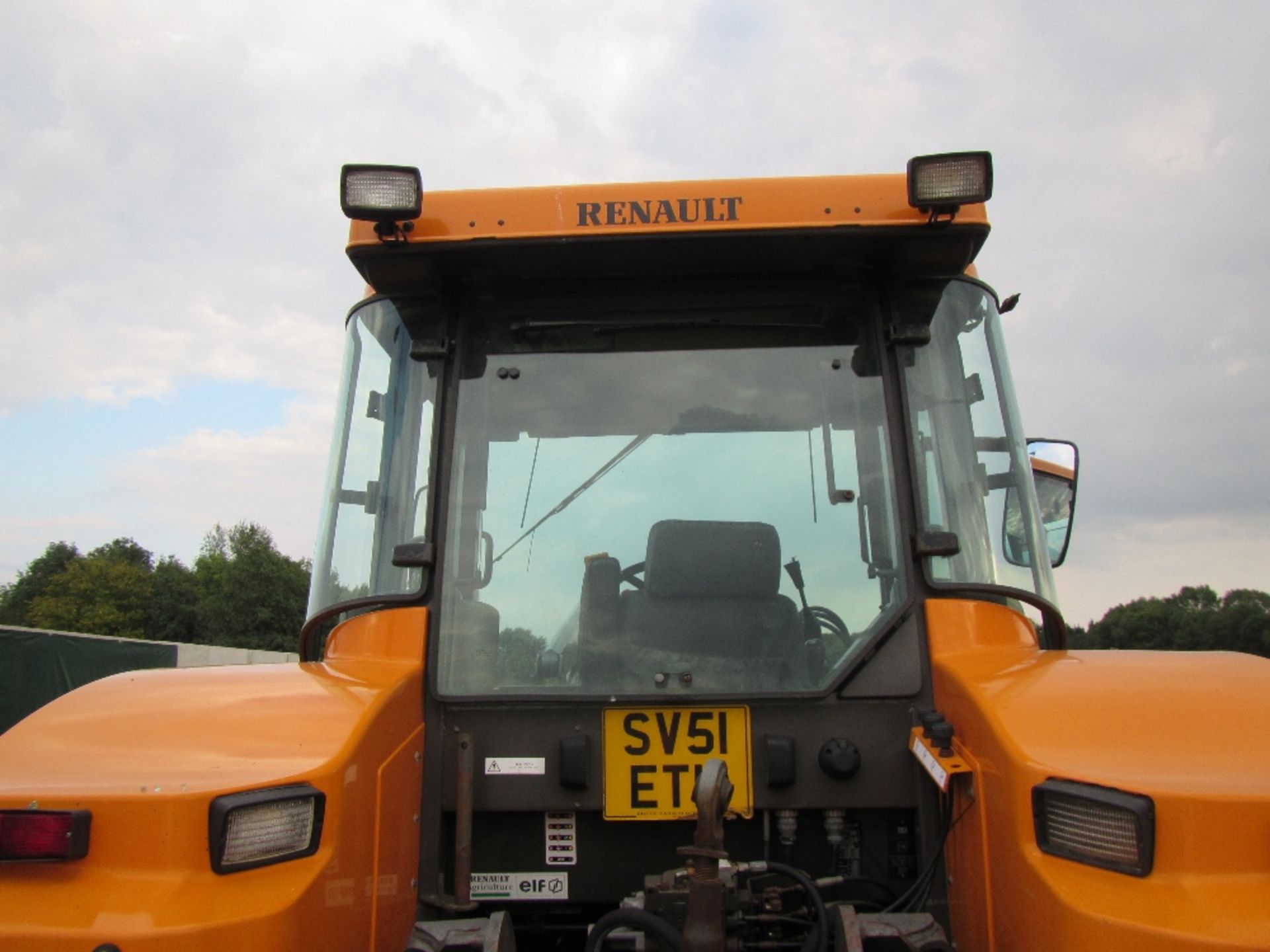 Renault Ares 815 RZ Tractor with Chilton MX120 Loader & Cab Suspension. Reg. No. SV51 ETL - Image 9 of 16