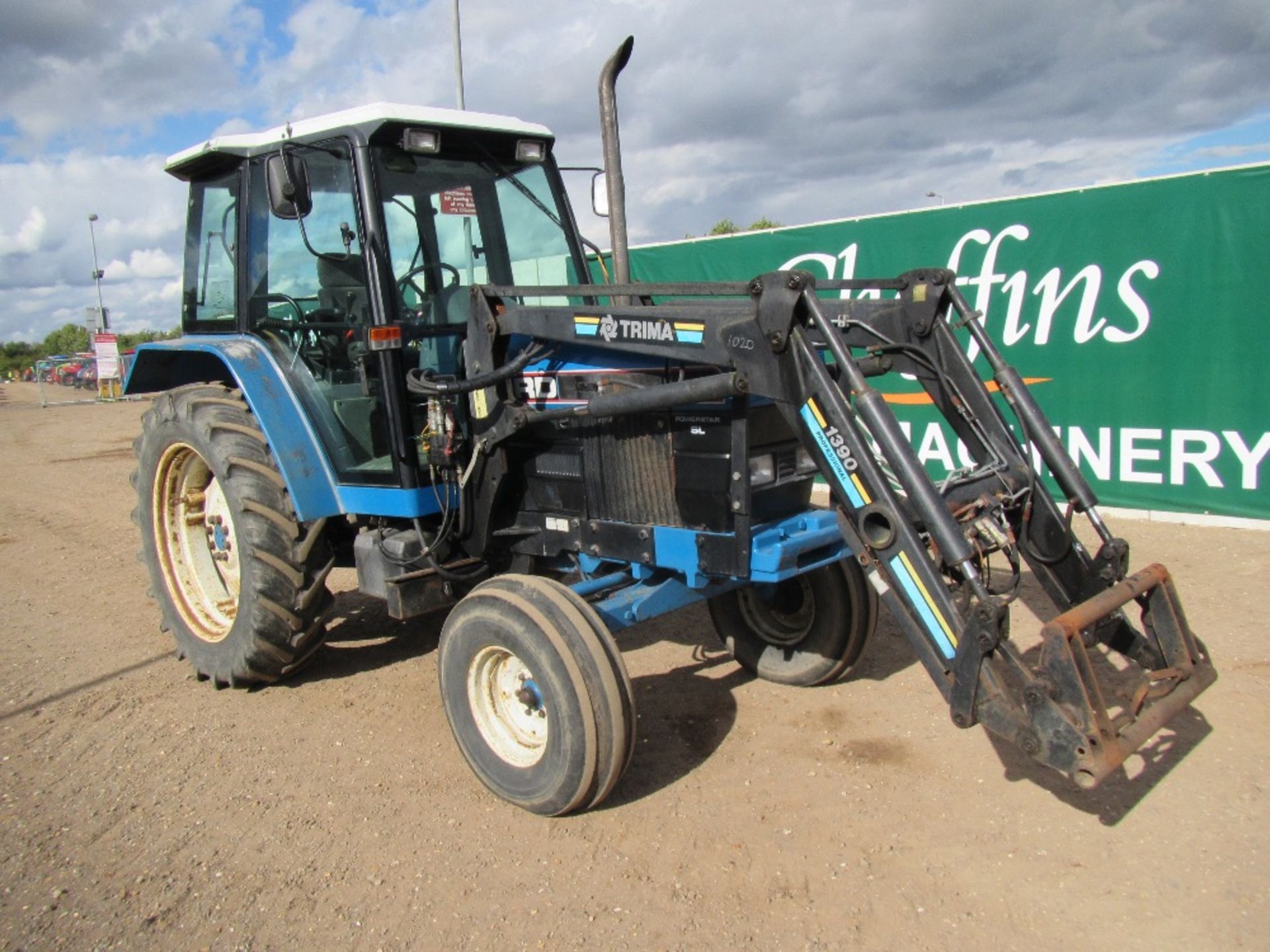 Ford 6640SL Tractor with Loader Ser. No. BD28632 - Image 3 of 18