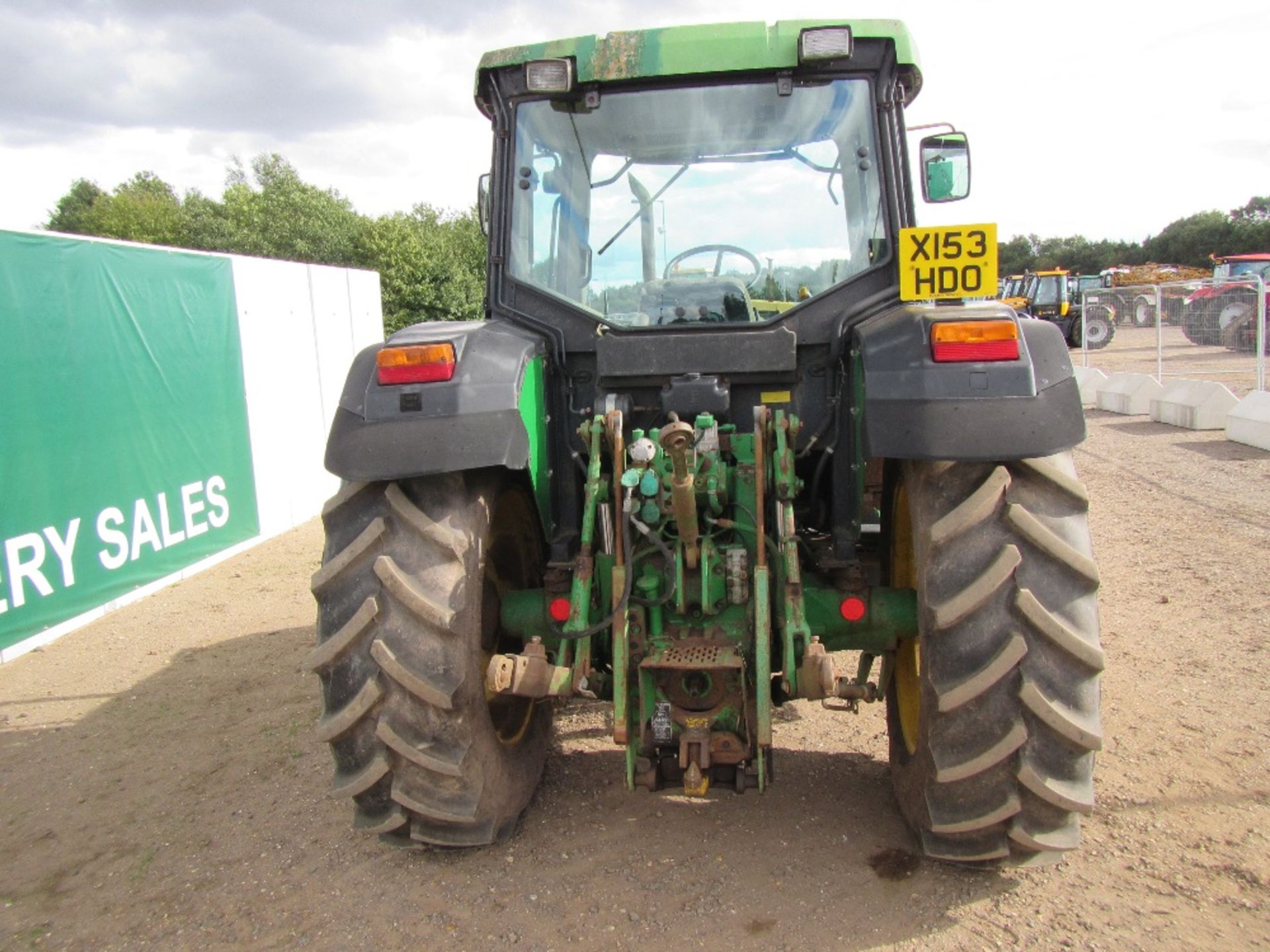 2000 John Deere 6010 4wd Tractor with Air Con & Creeper Gear. From Veg Rig. 4542 hrs. Reg No X153 - Image 6 of 17