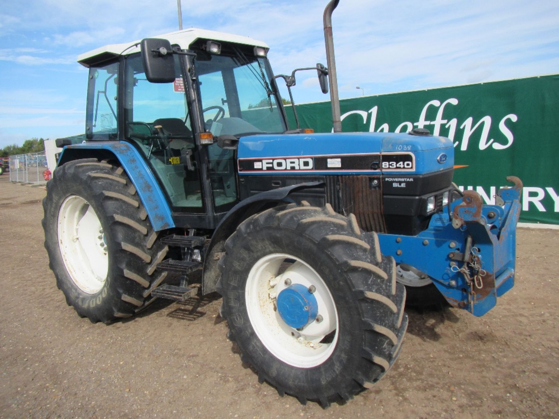 1994 Ford 8340 Powerstar SLE 4wd Tractor with Front Linkage & PTO Reg. No. L379 ELJ Ser No BD79914 - Image 3 of 18
