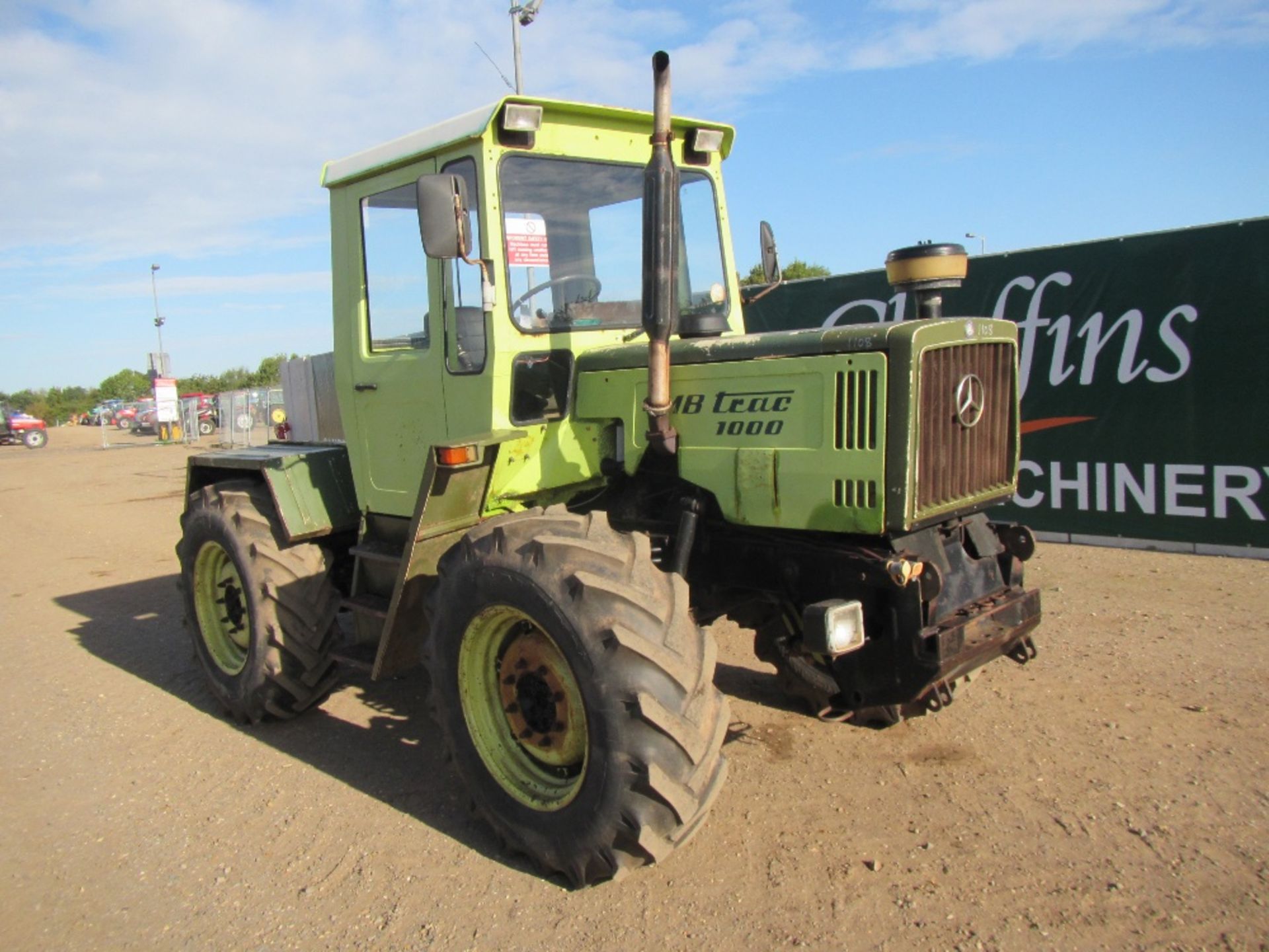 MB Trac 1000 with Cummins Engine, PTO Linkage, PUH, 16.9-26 Tyres Reg. No. A669 GAD Ser No - Image 3 of 16