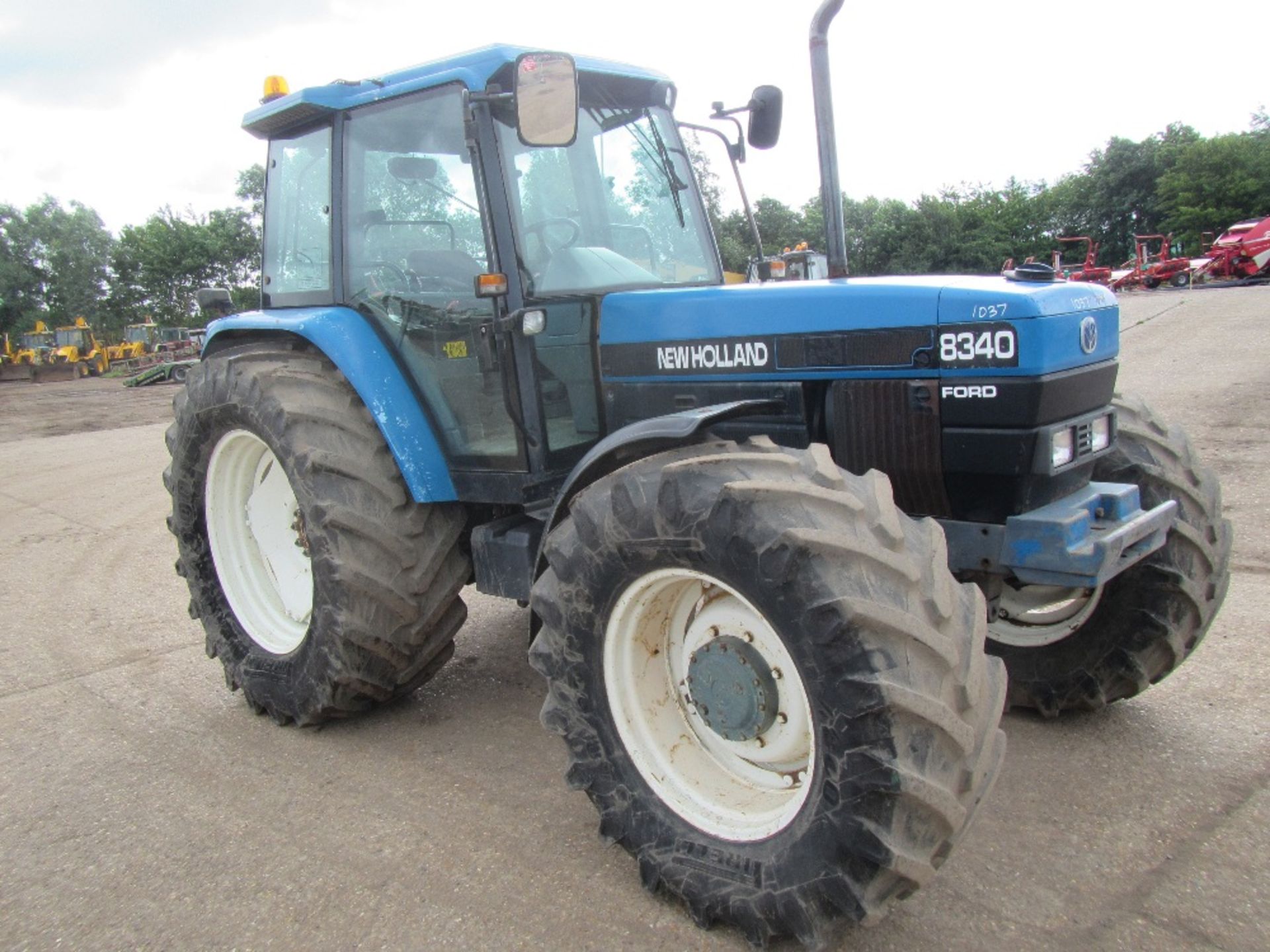 New Holland 8340 SLE 4wd Tractor Reg. No. N243 SCN Ser. No. 025324B - Image 3 of 20