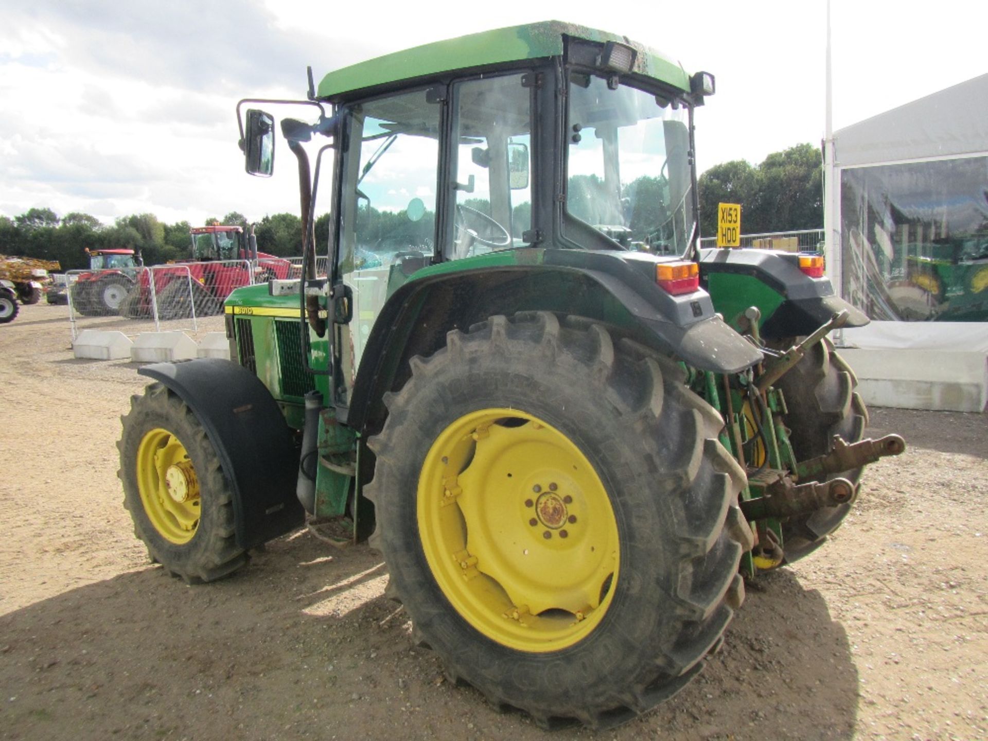 2000 John Deere 6010 4wd Tractor with Air Con & Creeper Gear. From Veg Rig. 4542 hrs. Reg No X153 - Image 9 of 17