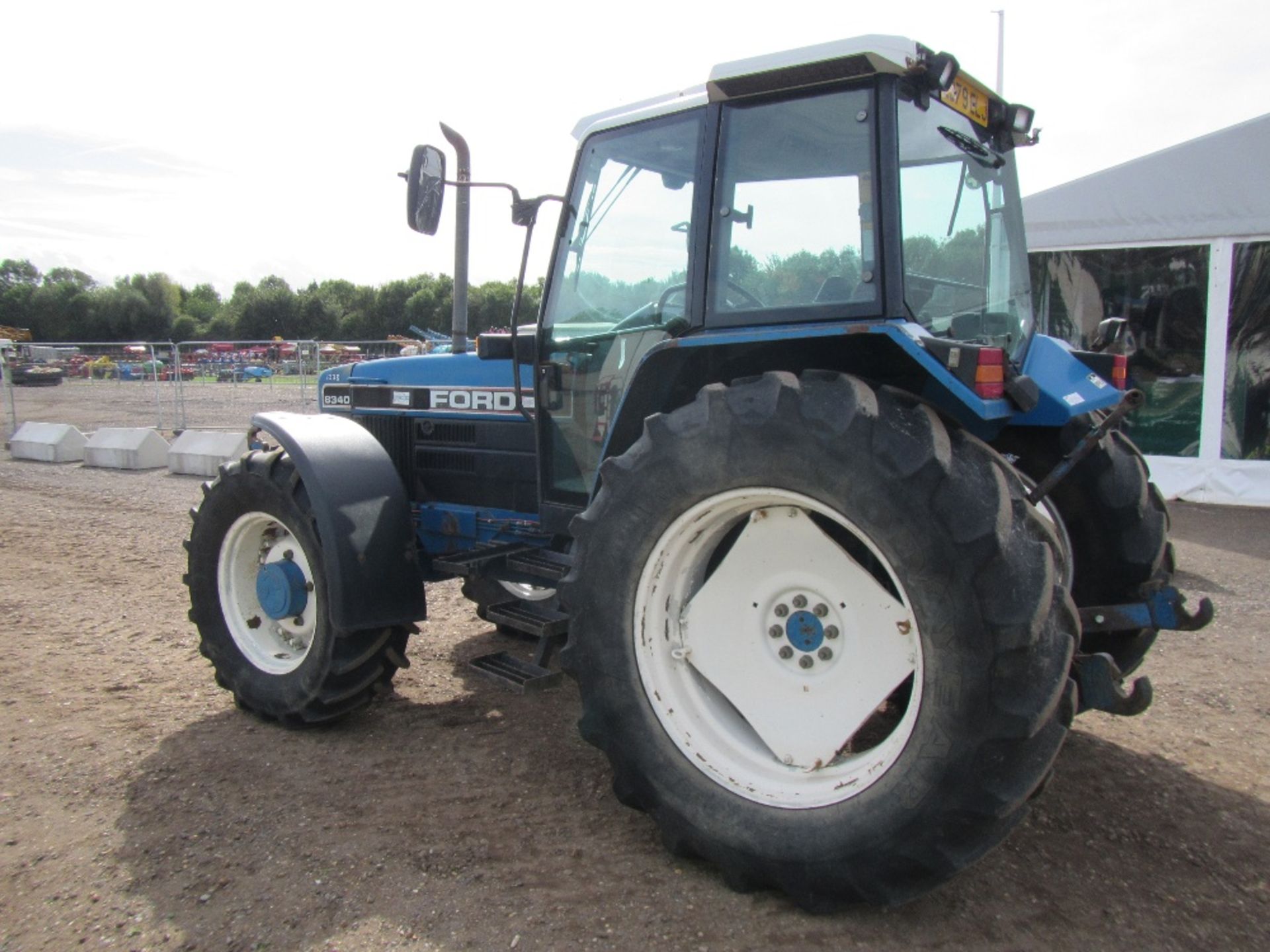 1994 Ford 8340 Powerstar SLE 4wd Tractor with Front Linkage & PTO Reg. No. L379 ELJ Ser No BD79914 - Image 10 of 18