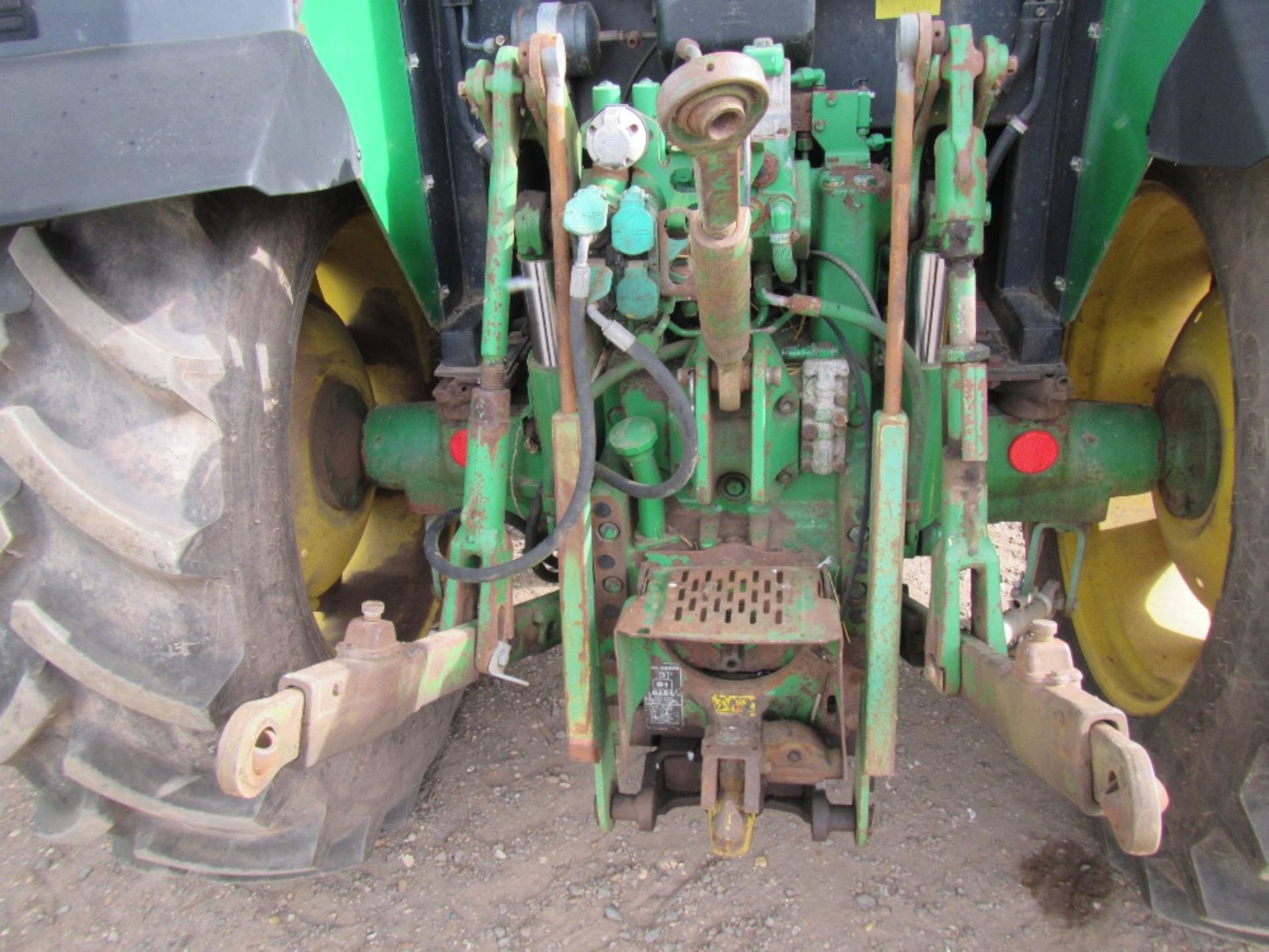 2000 John Deere 6010 4wd Tractor with Air Con & Creeper Gear. From Veg Rig. 4542 hrs. Reg No X153 - Image 7 of 17