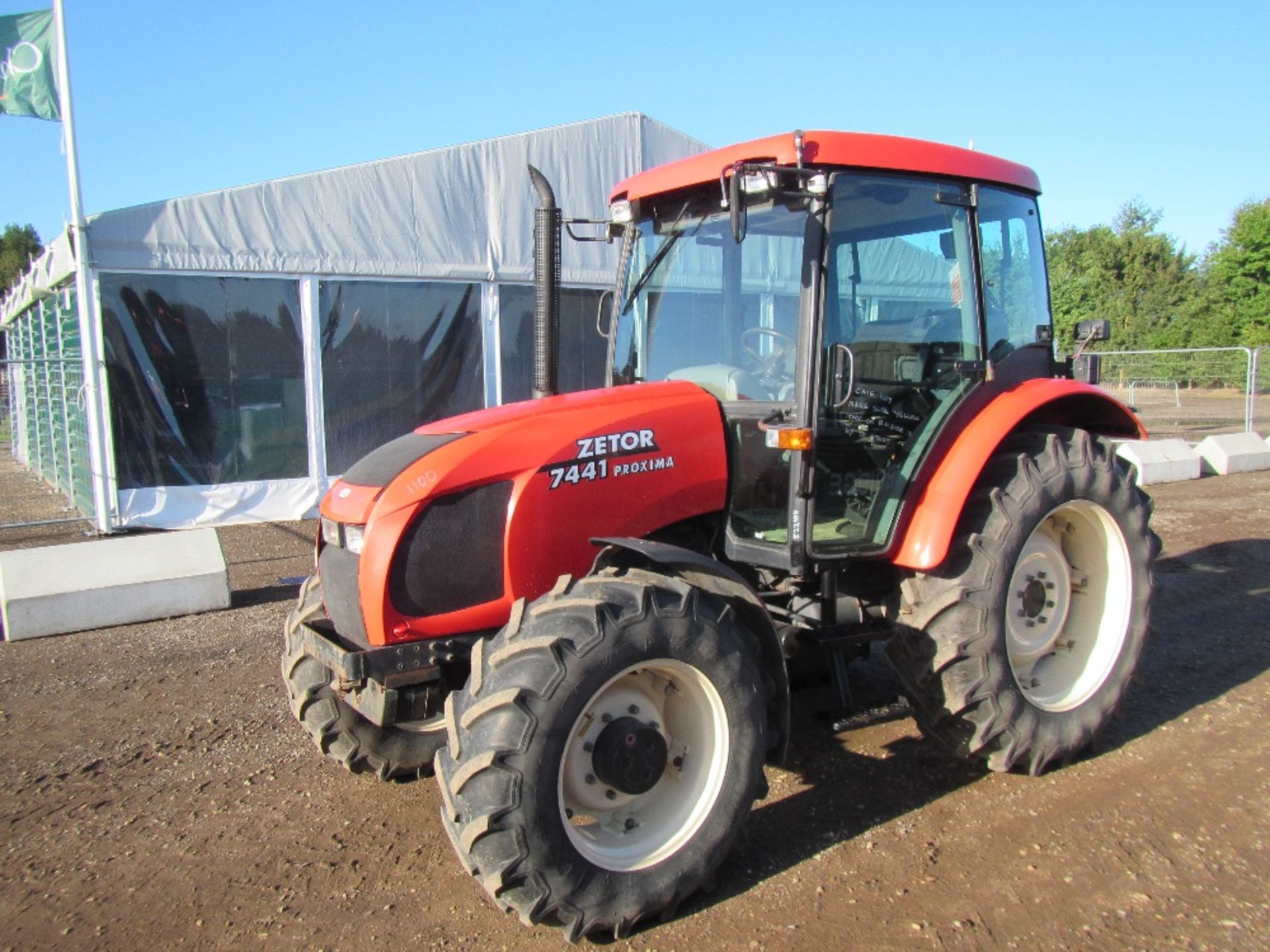 Zetor 7441 4wd Tractor Ser No K7441005351