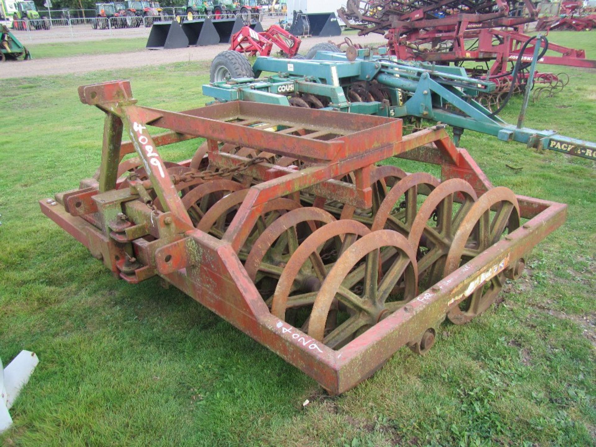 Tractor Front Linkage Furrow Press - Image 2 of 2