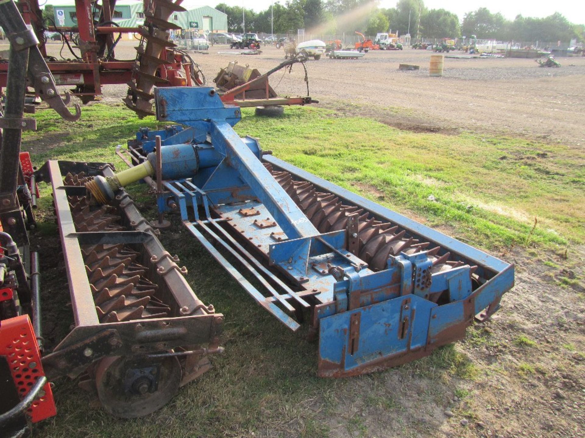 Rabe MKE 4m Power Harrow with Packer Roller
