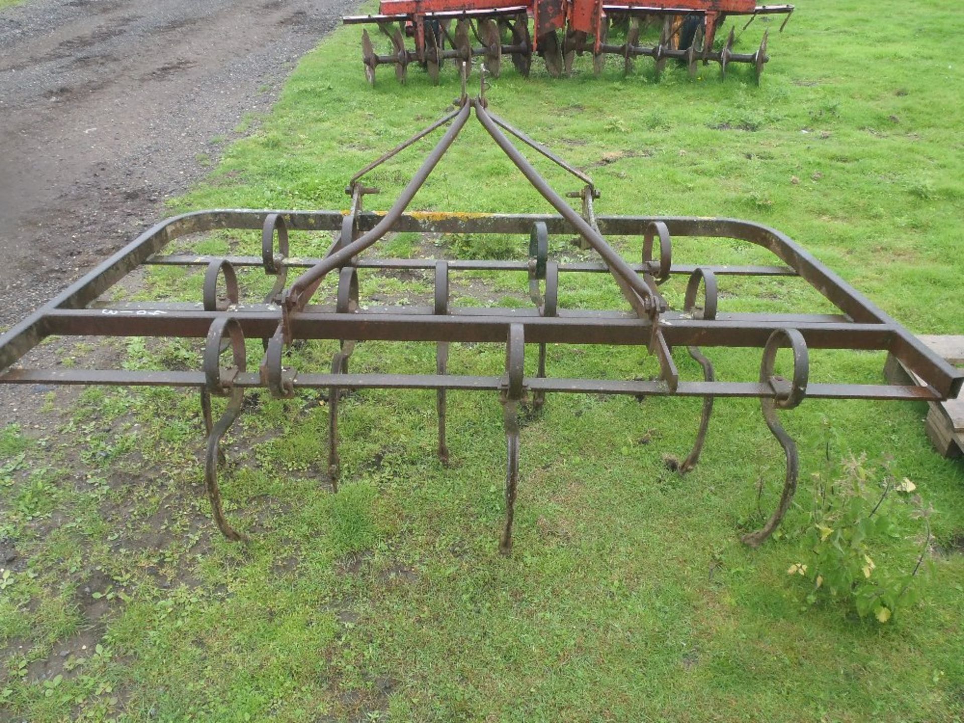 Parmiter 12ft Linkage Mounted Folding Disc Harrows - Image 7 of 7