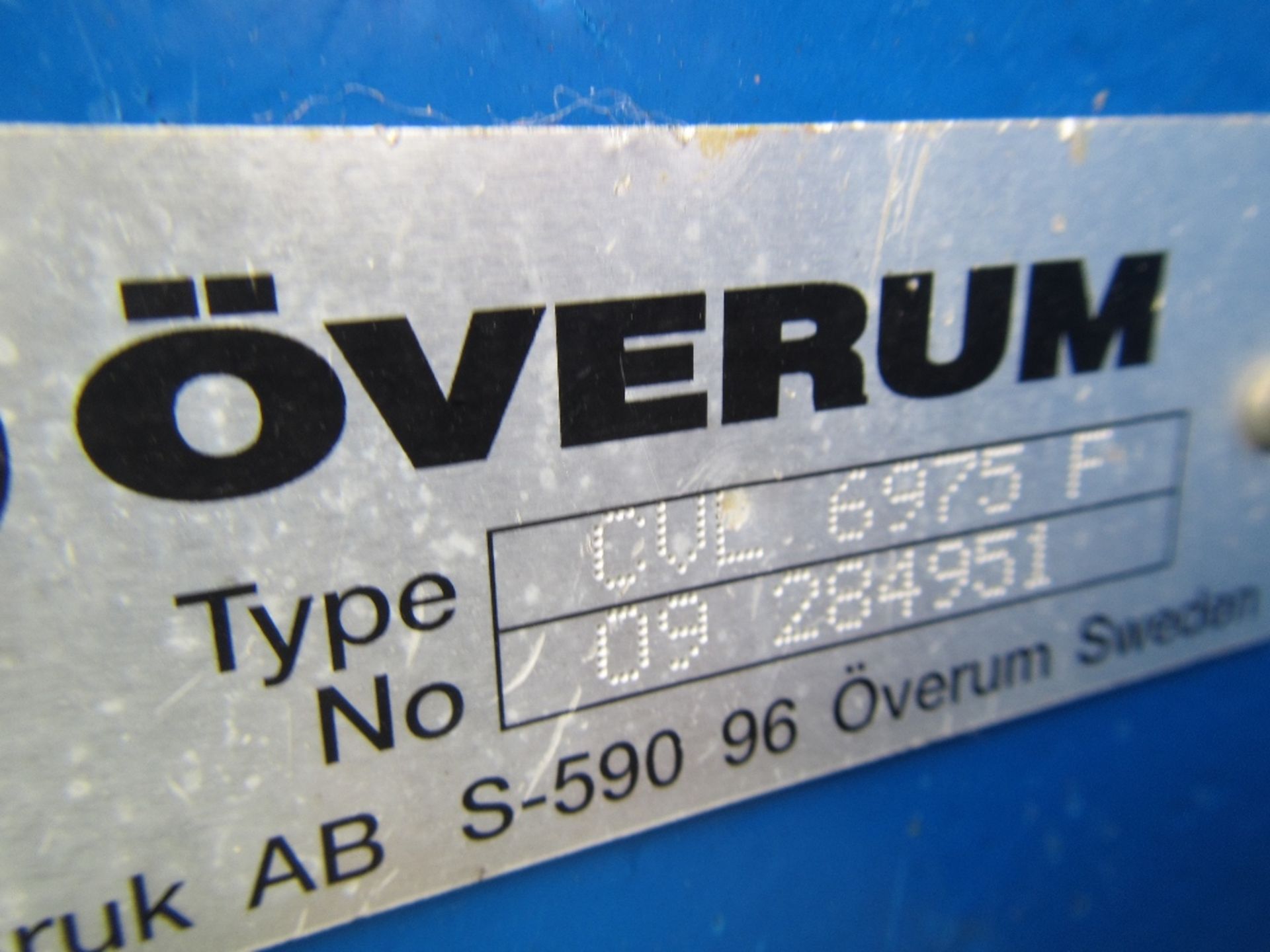 2009 Overum CVL6975F 6 Furrow Semi Mounted Plough - Image 7 of 7