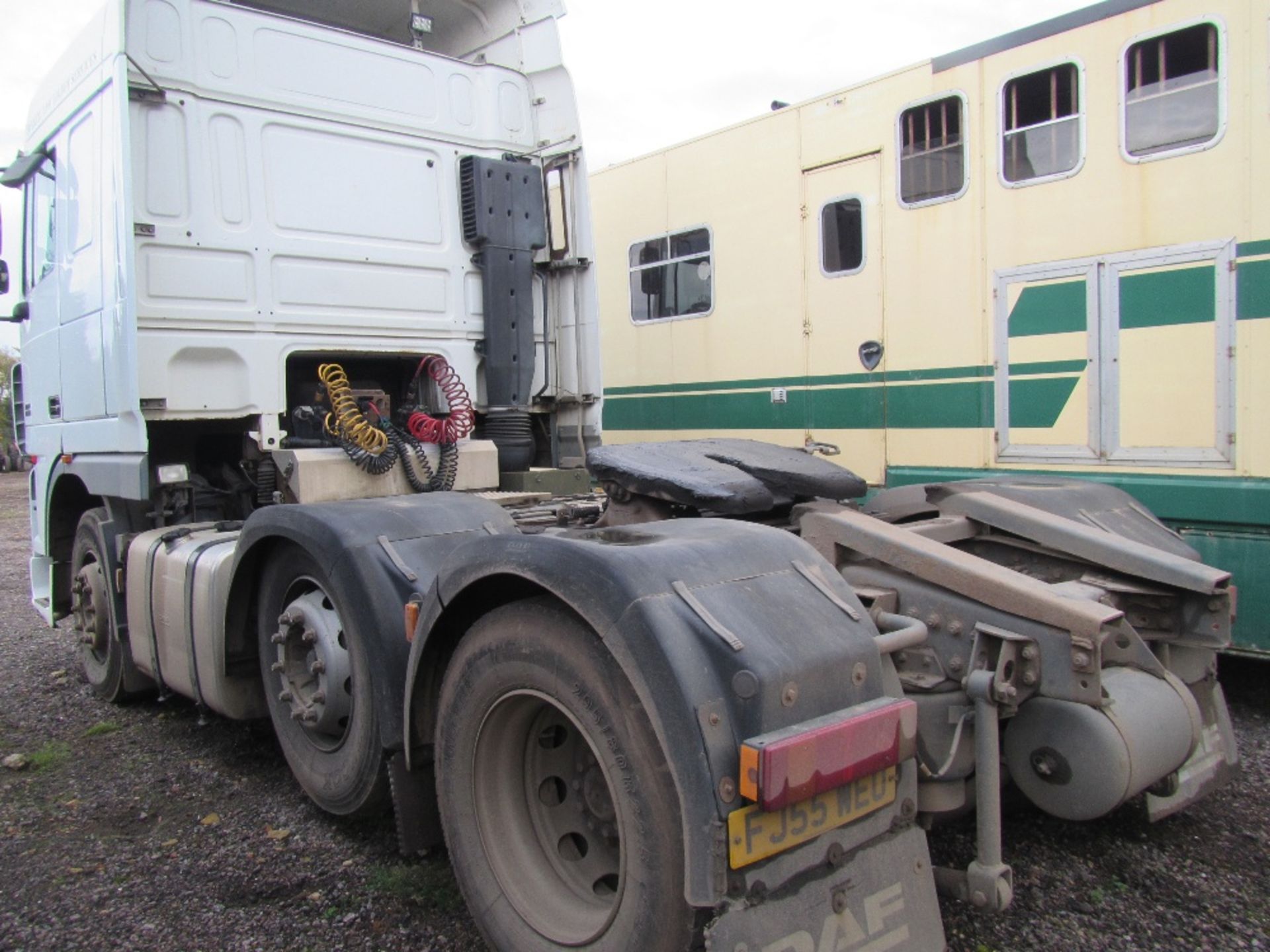 DAF 50 14 Ton Beavertail Plant Lorry with Electric Winch, Hydraulic Ramps. Reg Docs will be