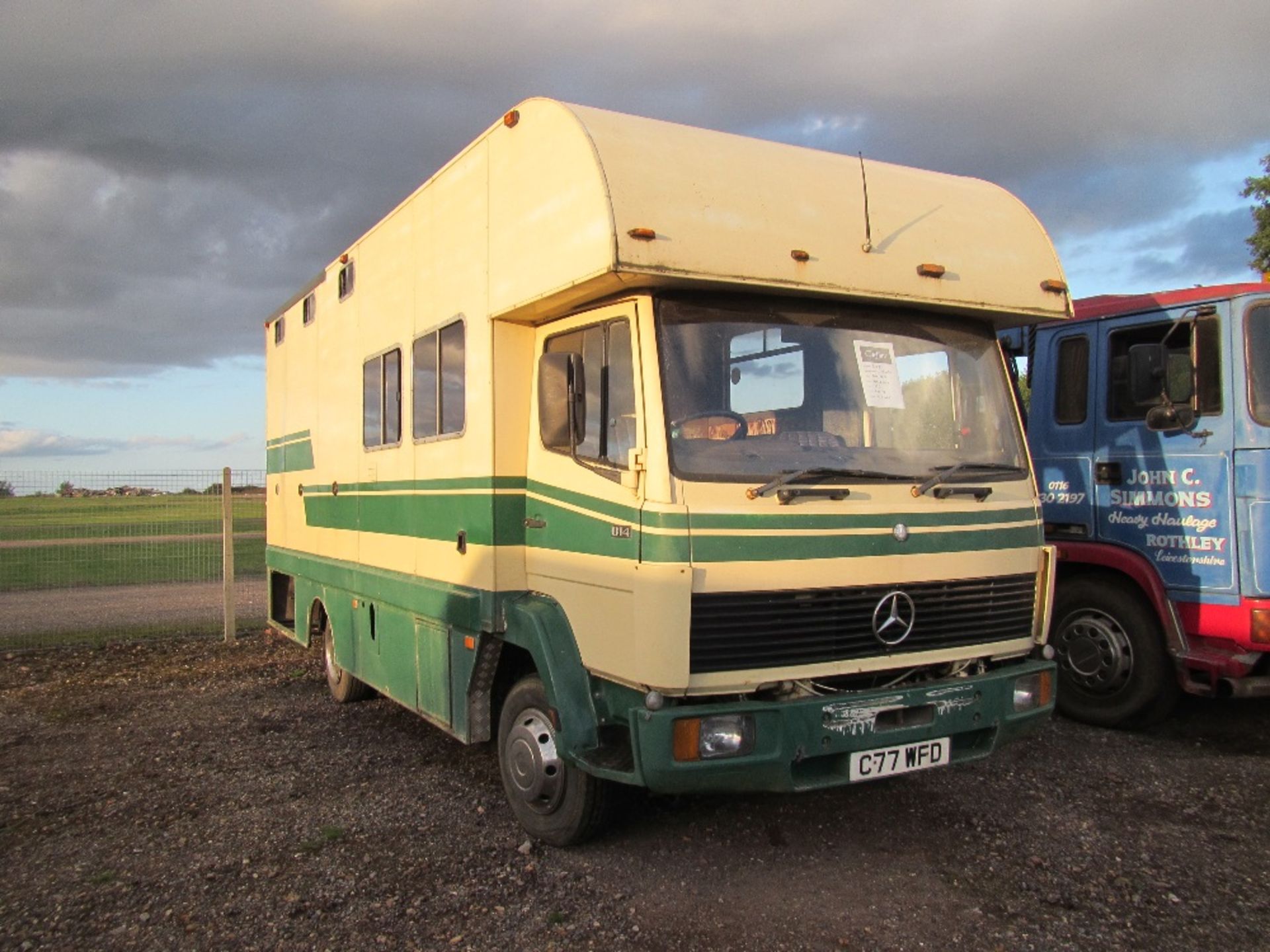 Mercedes 7.5 Ton Horsebox/Lorry. Reg Docs will be supplied. Mileage: 507,440. MOT till May 17. - Image 3 of 7