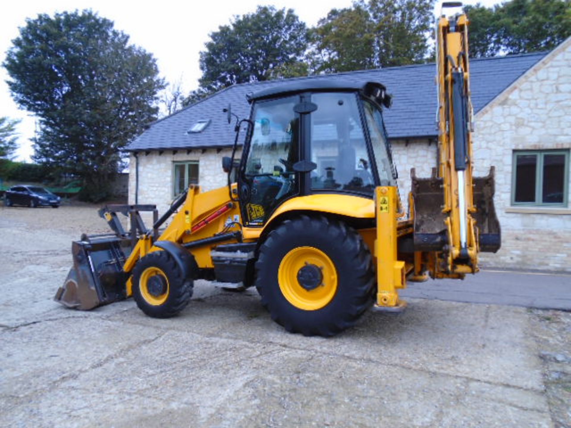 2009 JCB 3CX Digger Loader. Turbo, Extender Hoe, 4 in 1, Pallet Tines, Torque Lock, Quick Attach & - Image 3 of 12