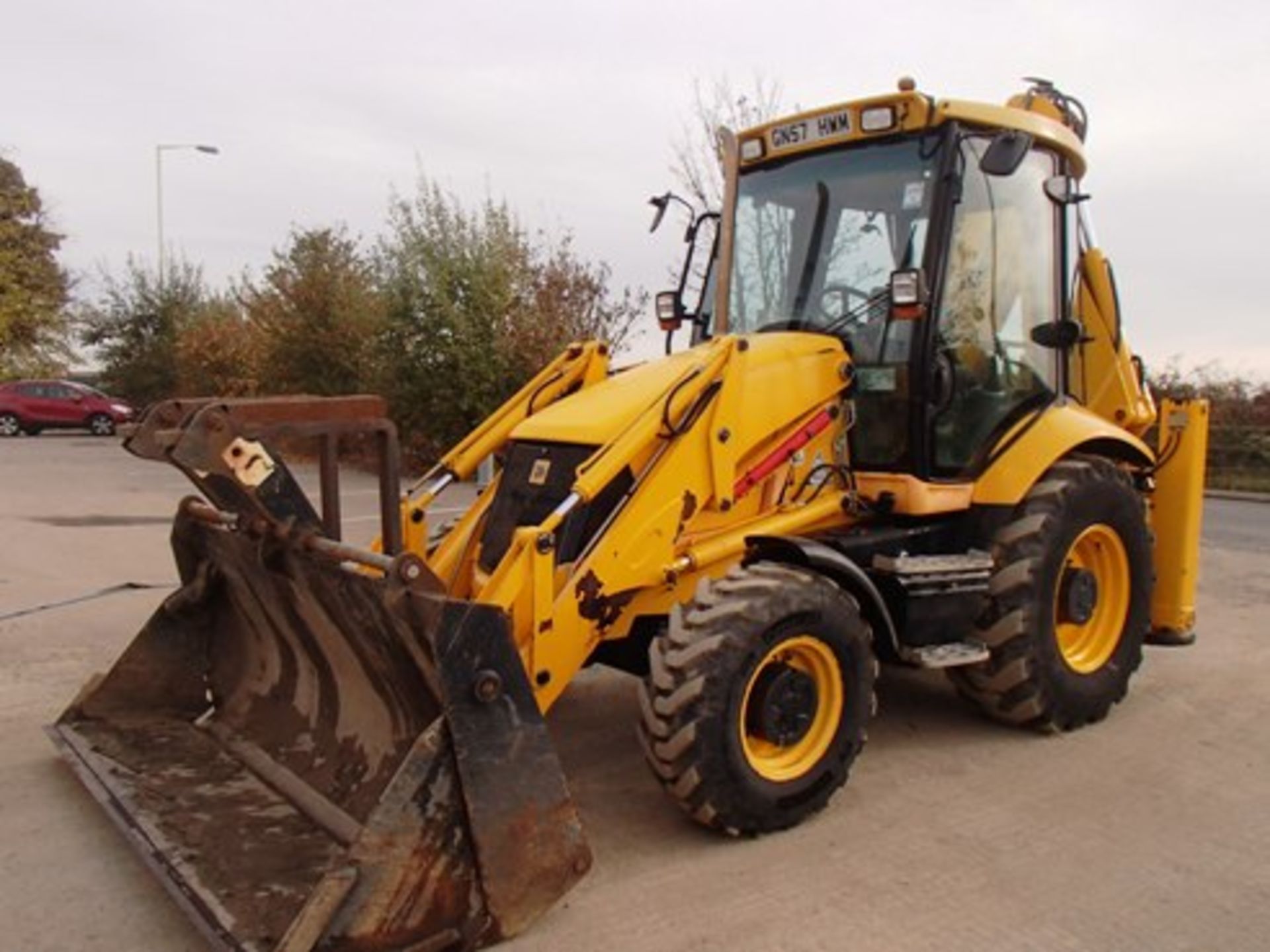 2008 JCB 3CX Digger Loader. Turbo Engine, Piped, Quick Hitch, 4in1 Bucket, Extending Dipper Arm,
