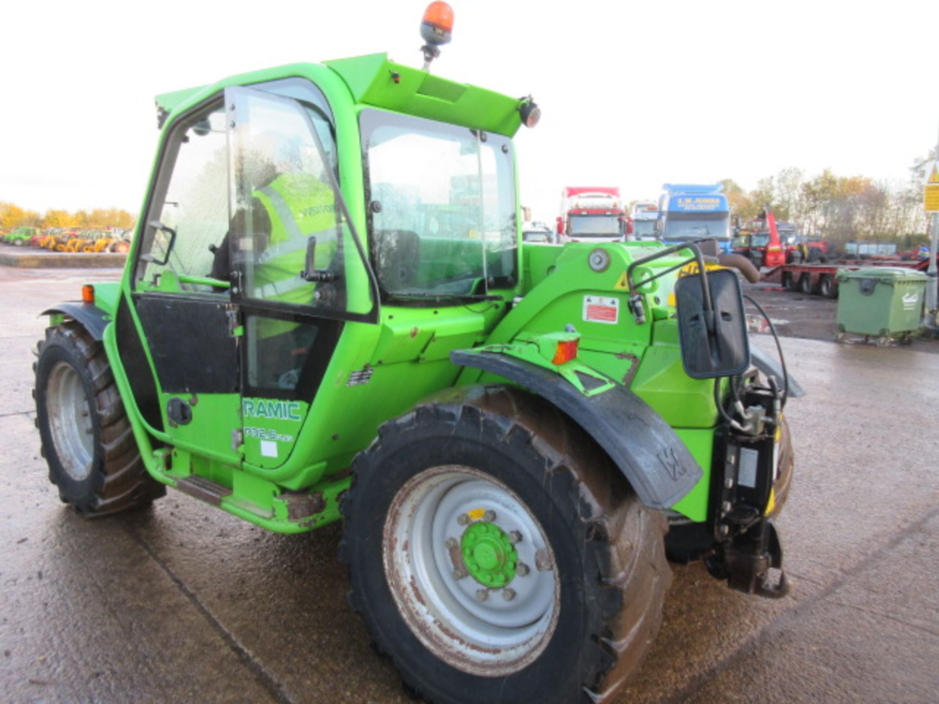 2010 Merlo Panoramic P32.6 Plus Telehandler. Pallet Forks & Pick Up Hitch. 7400 hrs - Image 7 of 11