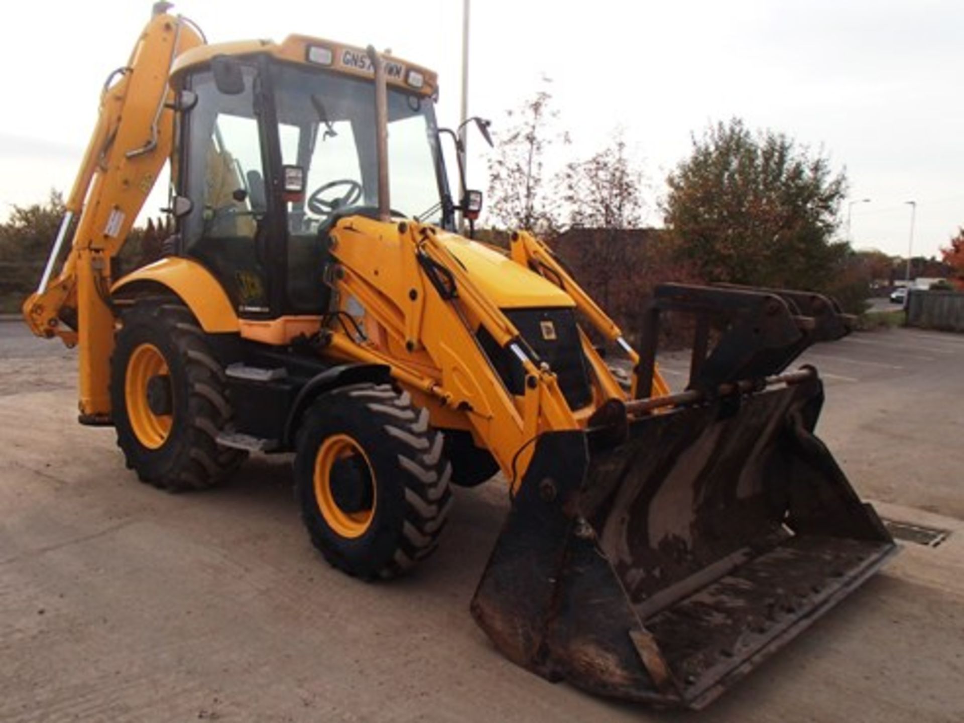 2008 JCB 3CX Digger Loader. Turbo Engine, Piped, Quick Hitch, 4in1 Bucket, Extending Dipper Arm, - Image 2 of 2