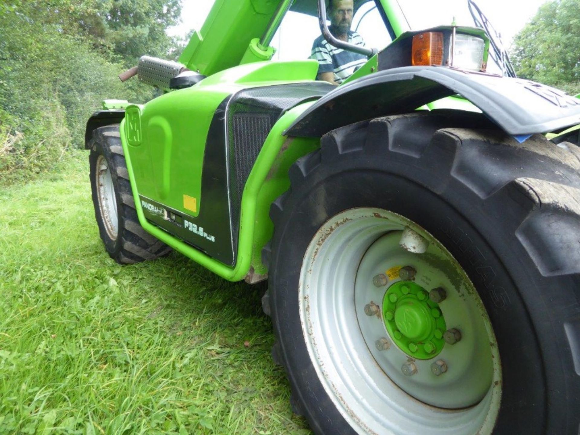 2010 Merlo Panoramic P32.6 Plus Telehandler. Pallet Forks & Pick Up Hitch. 7400 hrs - Image 2 of 11