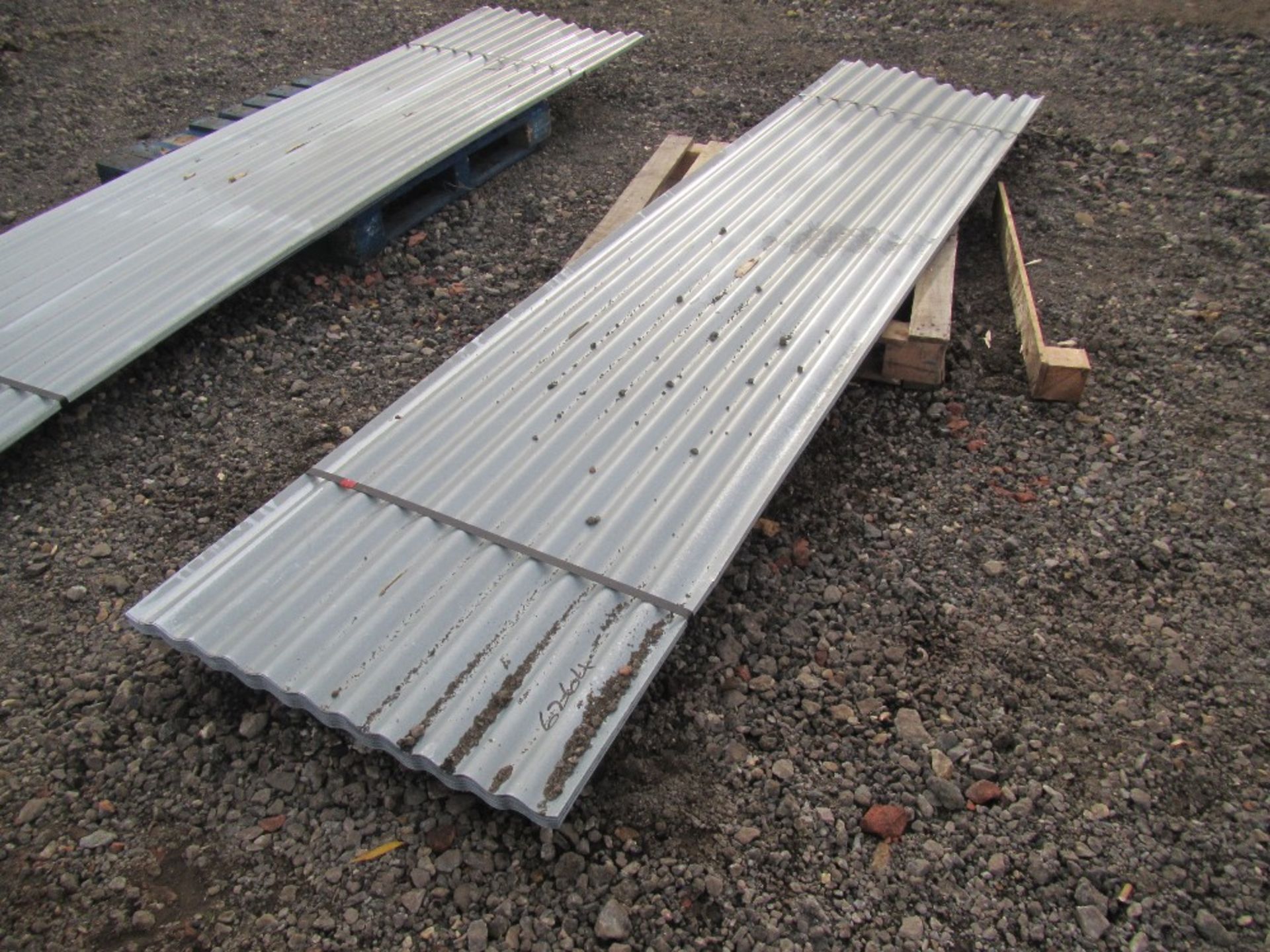 25no. 12ft Galvanised Roofing Sheets