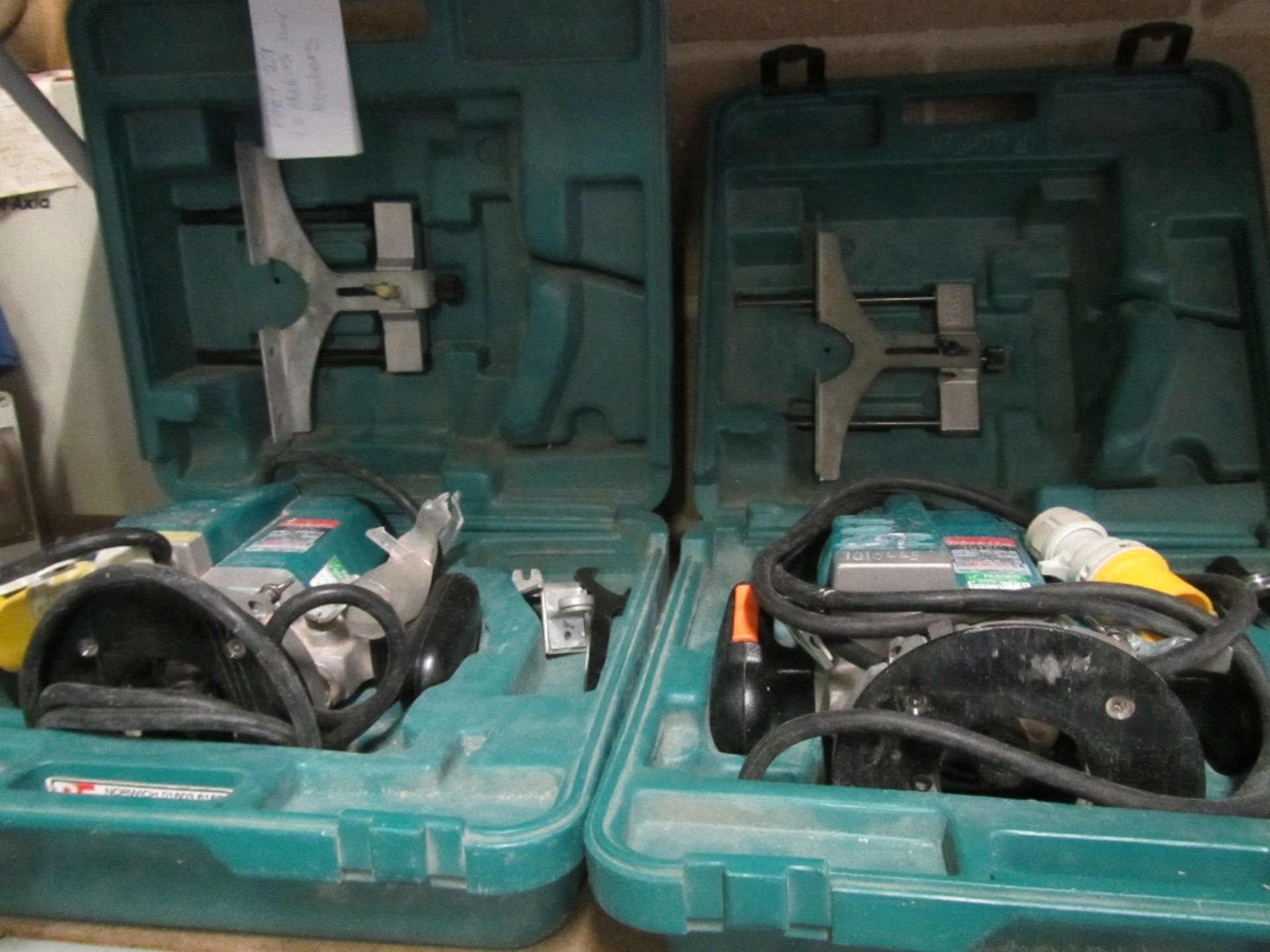2 no. Makita 3612C 110v Router UNRESERVED LOT