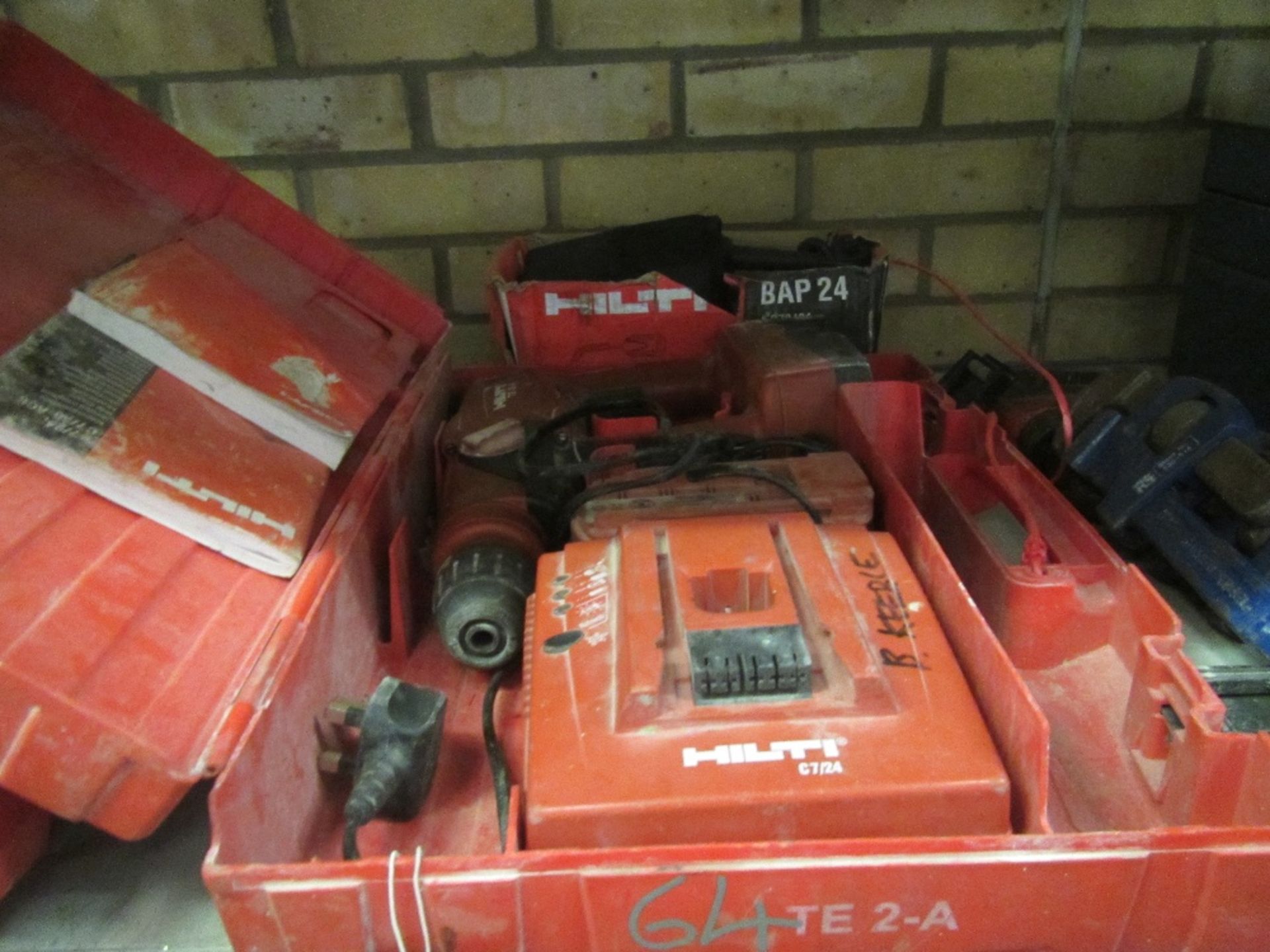 Hilti TE2-A Cordless Drill with BAP 24 Charger UNRESERVED LOT