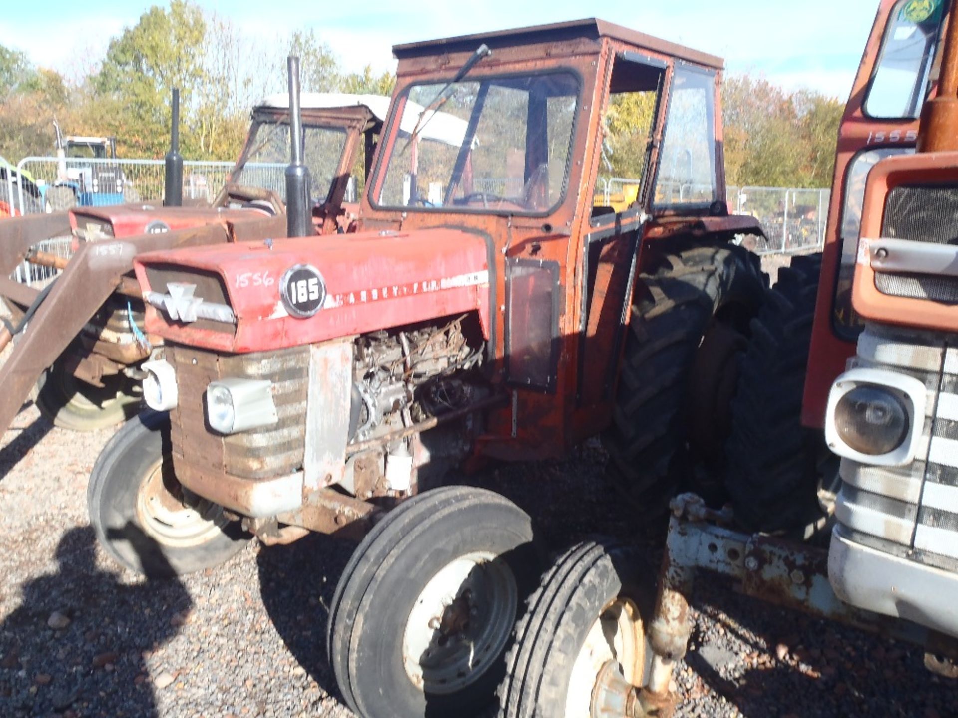 Massey Ferguson 165 Tractor. Long PTO, 4 Bolt Lift Pump - Image 2 of 8