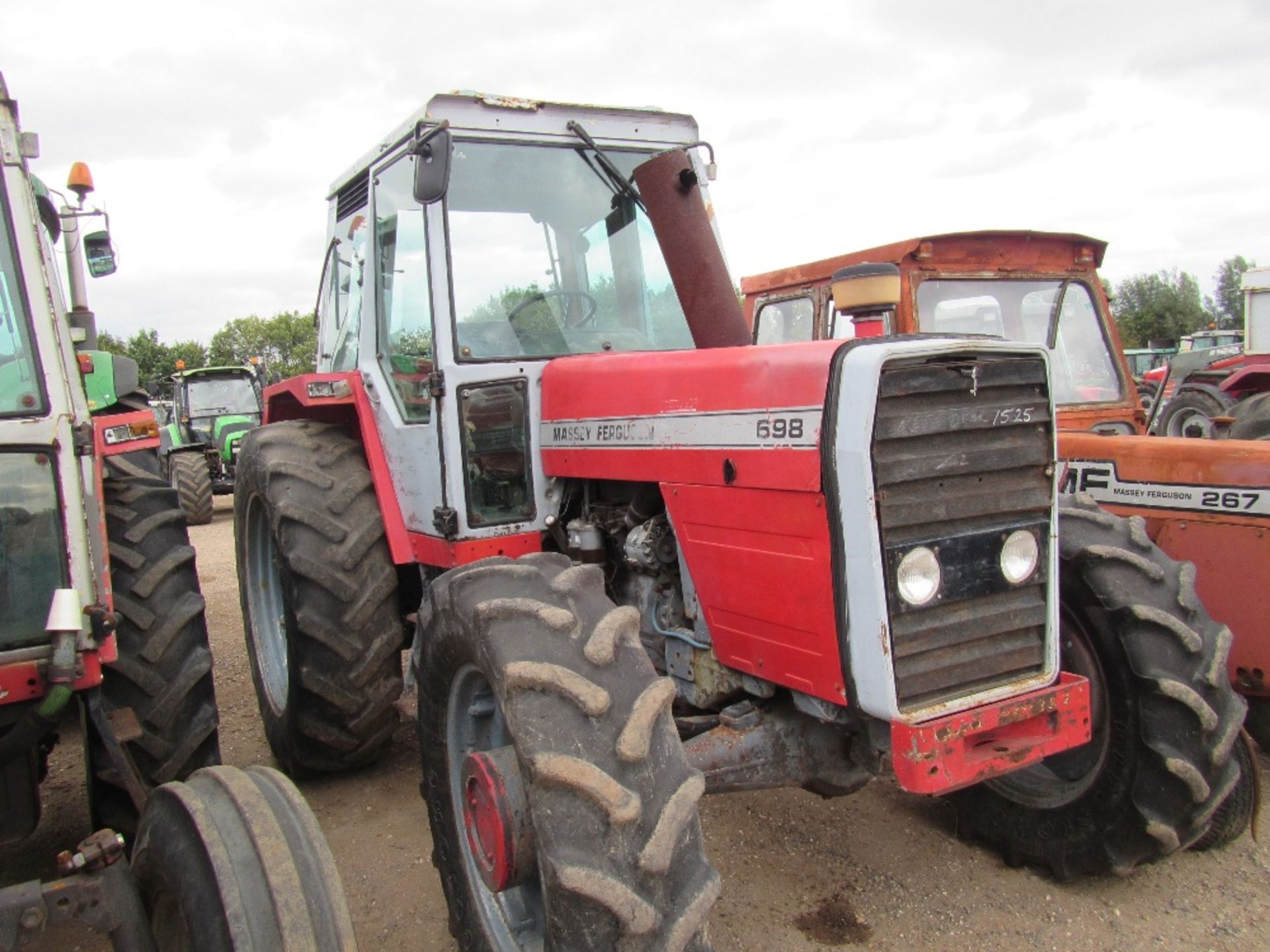 Massey Ferguson 698 4wd Tractor. Ser. No. S296012 - Image 2 of 5