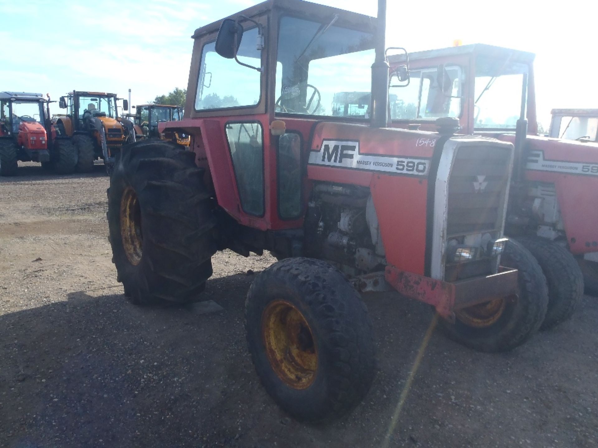 Massey Ferguson 590 2wd Tractor. Reg. No. XRS 822S Ser. No. 378142 - Image 2 of 7