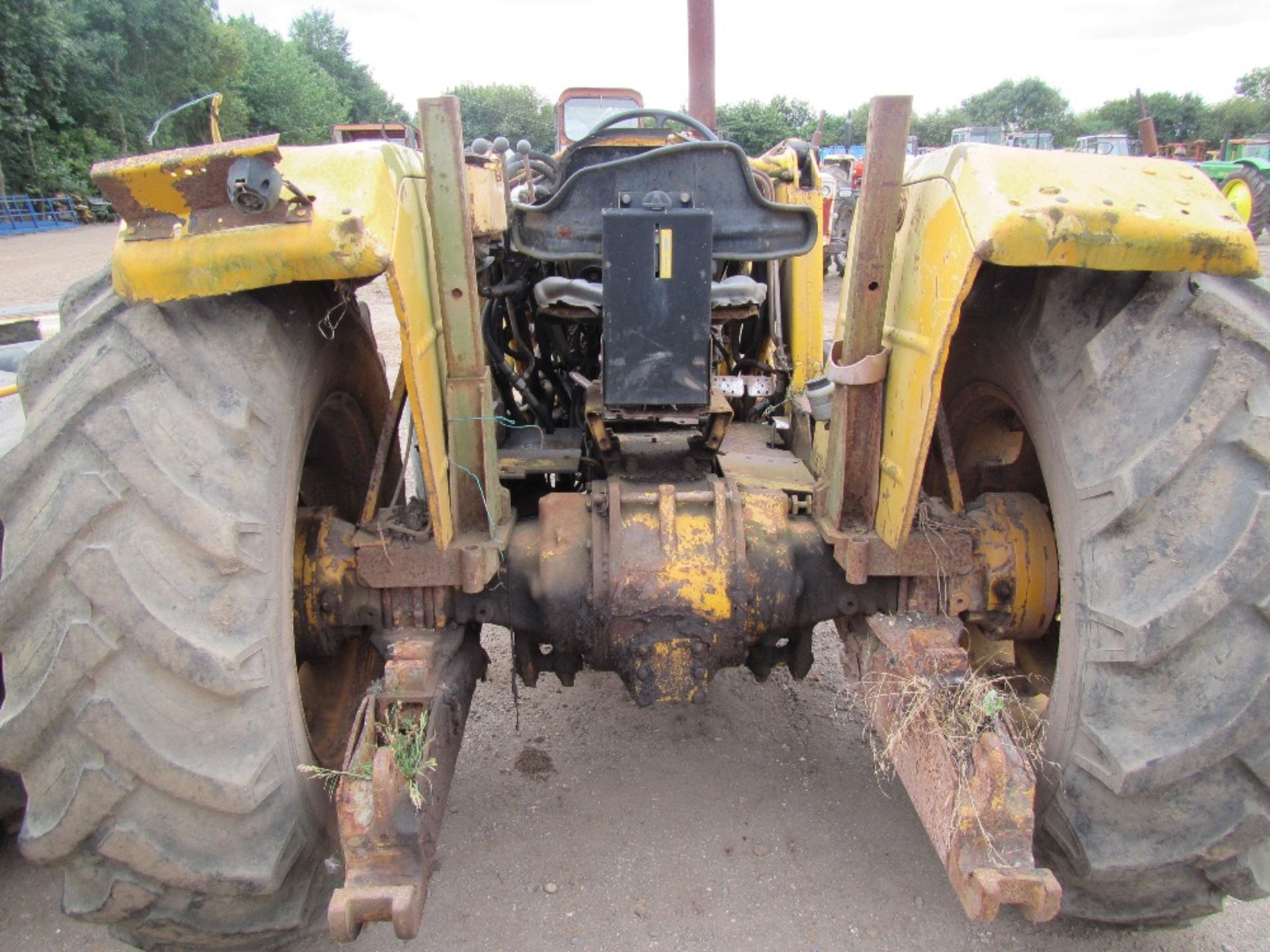 Massey Ferguson 50E Tractor. Loader. Ser. No. Y0695 - Image 4 of 5