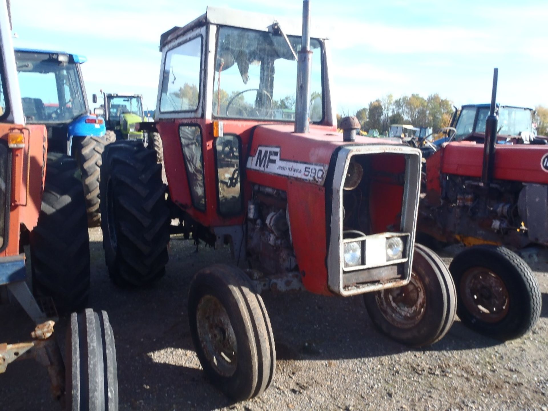 Massey Ferguson 590 Tractor. Ser. No. 377860 - Image 2 of 7